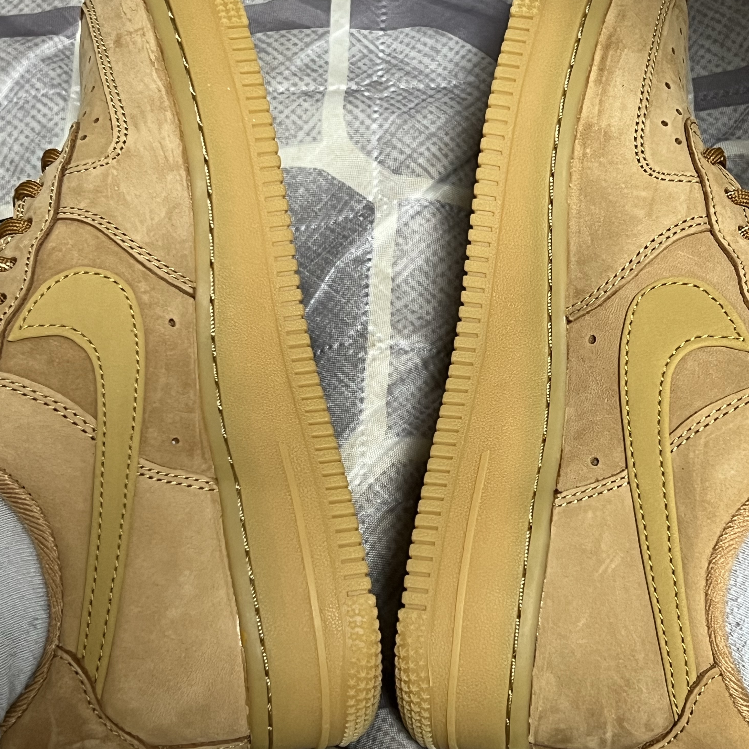 Nike Air Force 1 '07 WB Flax 착용 스타일 - 2