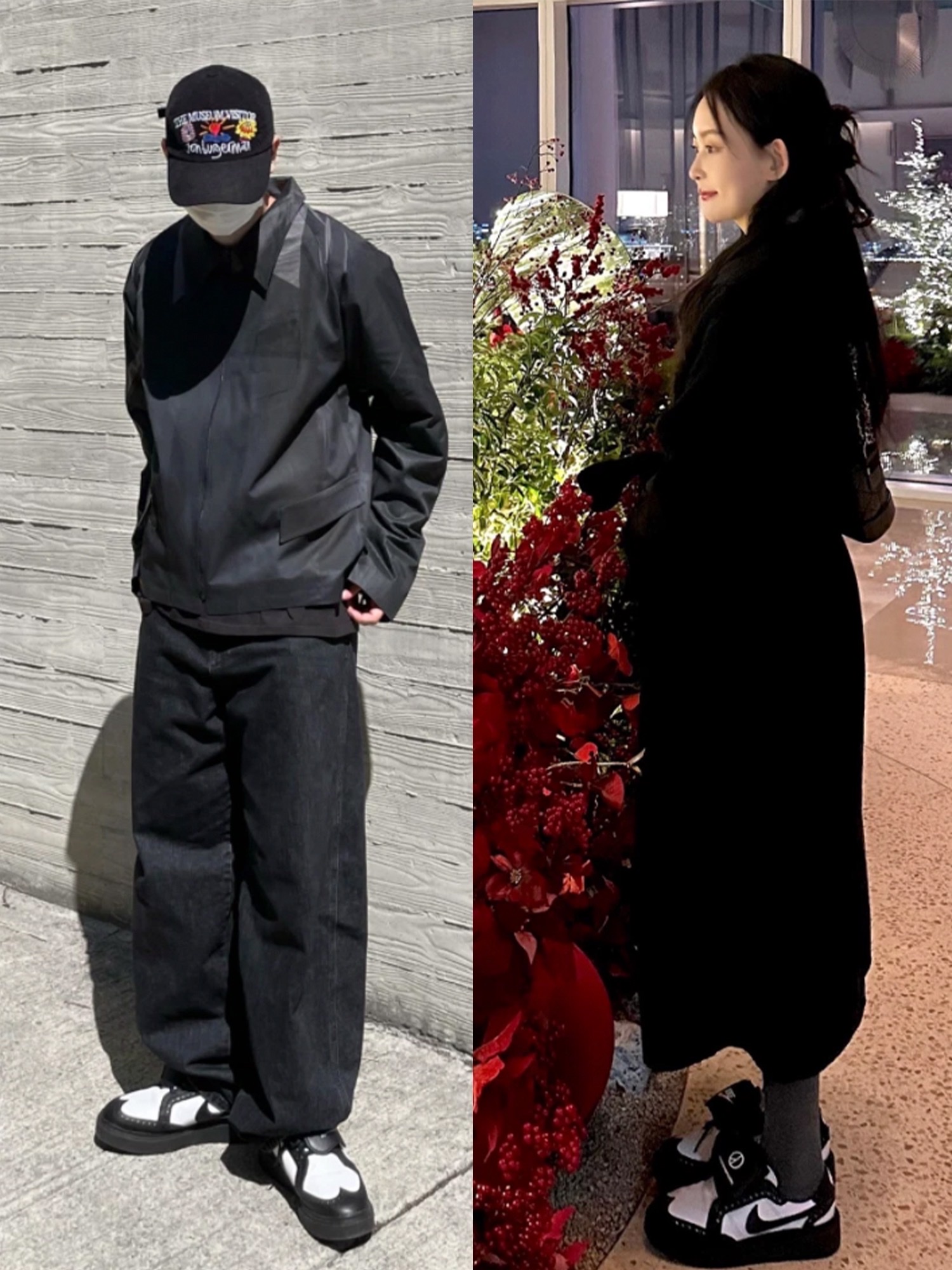 Nike x Peaceminusone Kwondo1 Black and White, Nike x Peaceminusone Kwondo1 White 착용 스타일 - 2