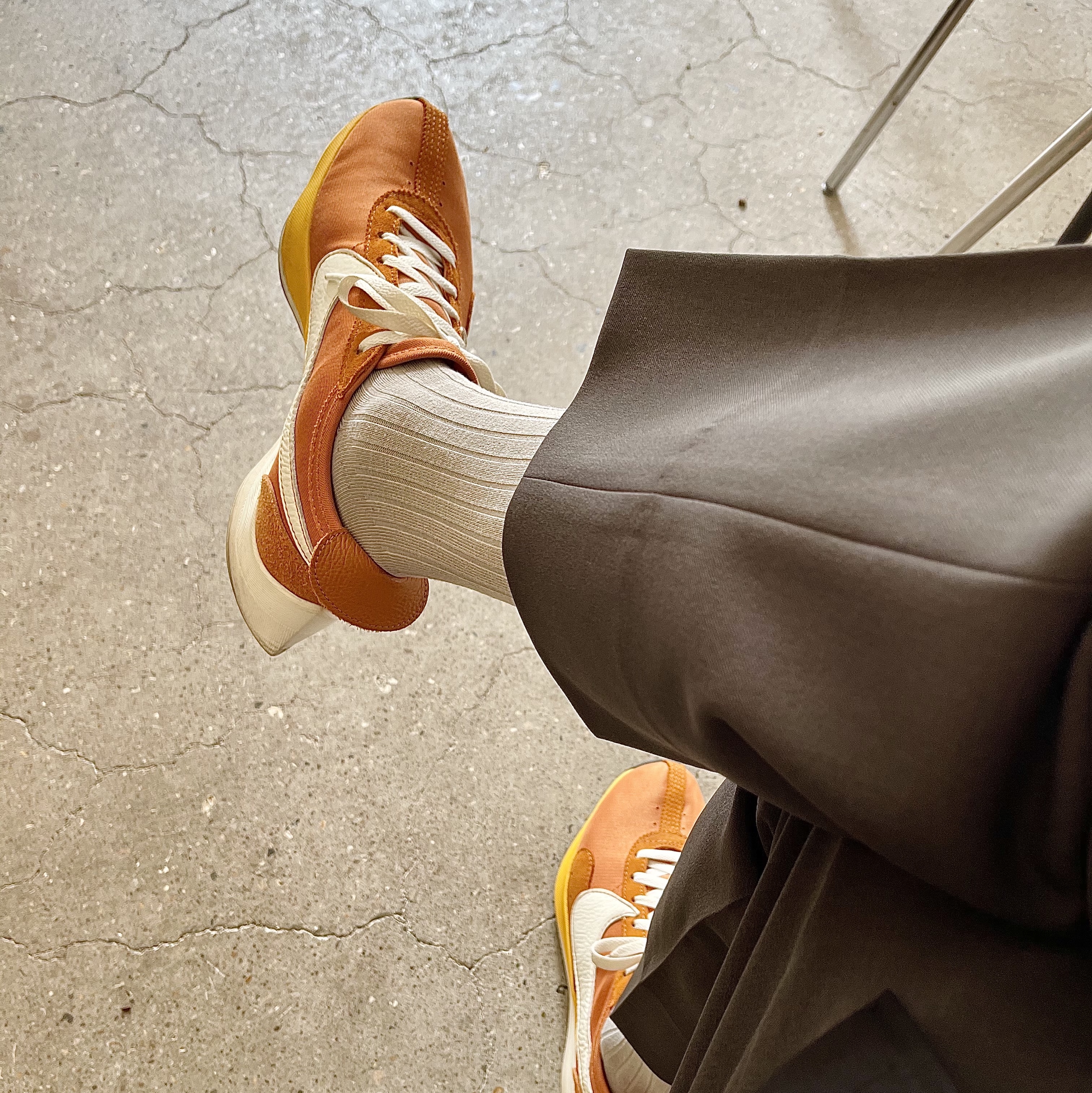 Nike Moon Racer Monarch 착용 스타일