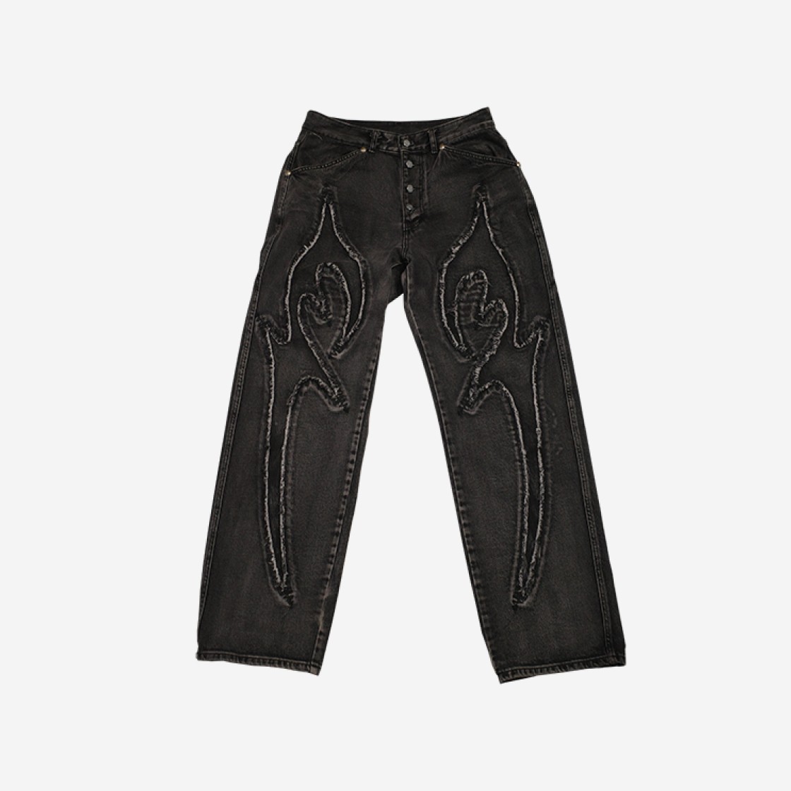 Thug Club Denim Tribal Pants Black 상세 이미지 1