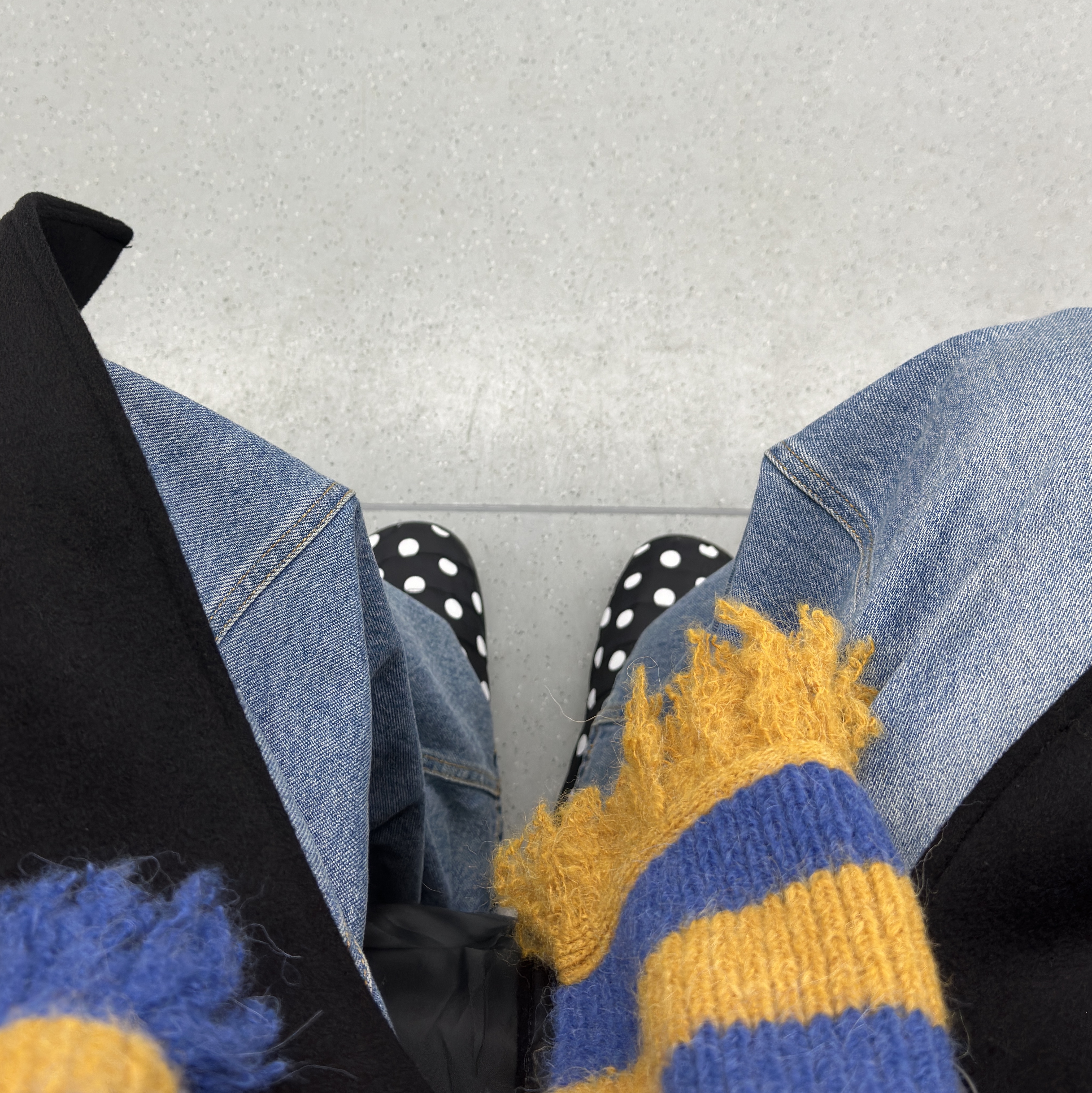 스부 퍼머넌트 F-라인 닷 착용 스타일 - 2