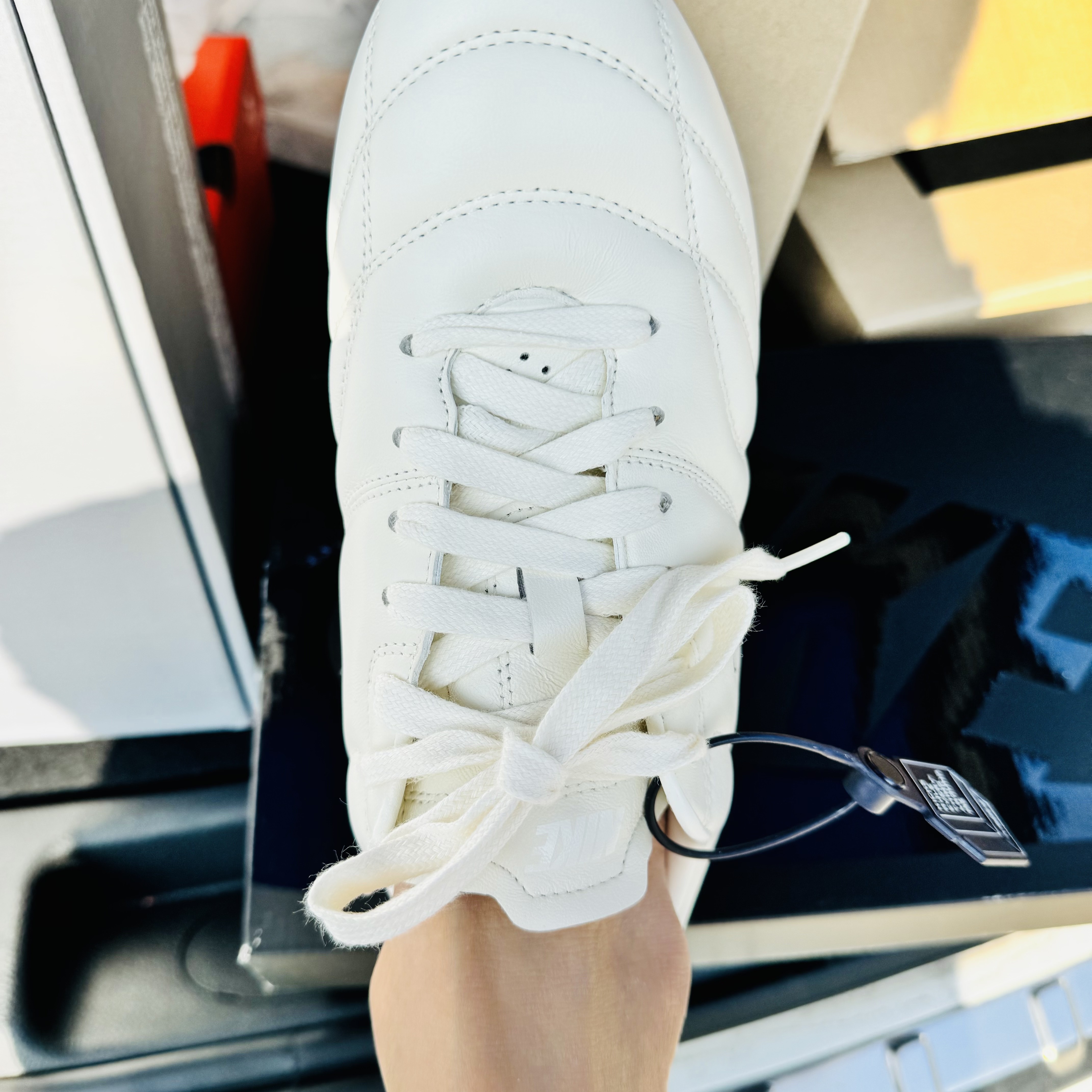 (W) Nike x Comme des Garcons HO21 Premier Sail 착용 스타일 - 1