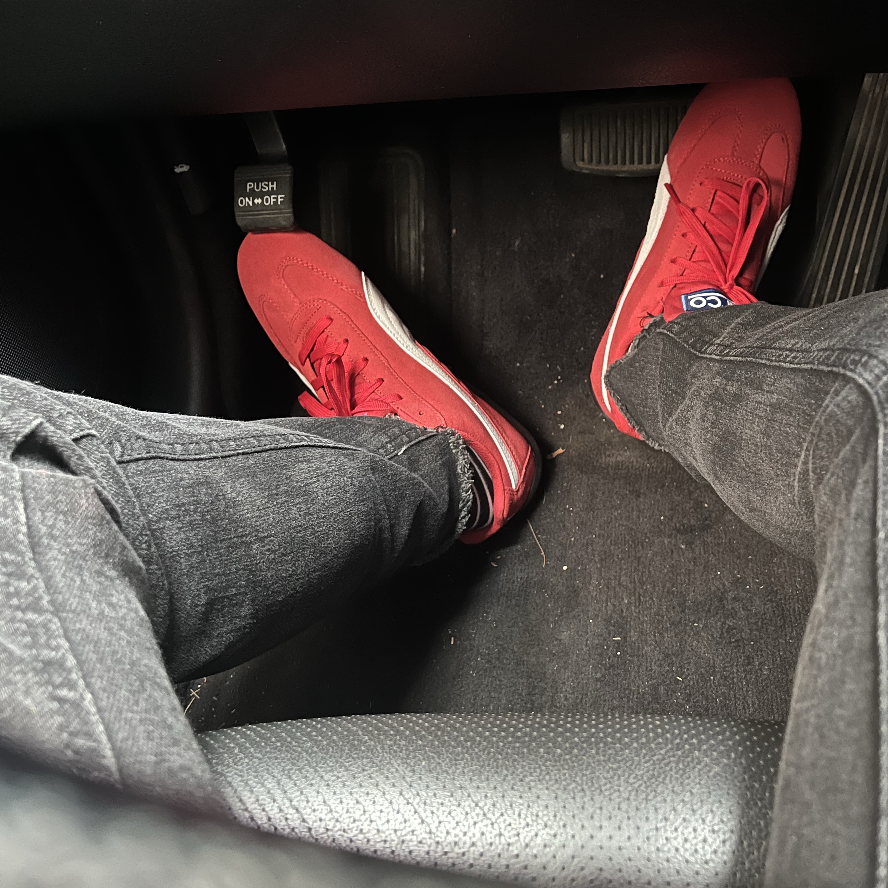 Puma Speedcat OG Sparco Ribbon Red White 착용 스타일