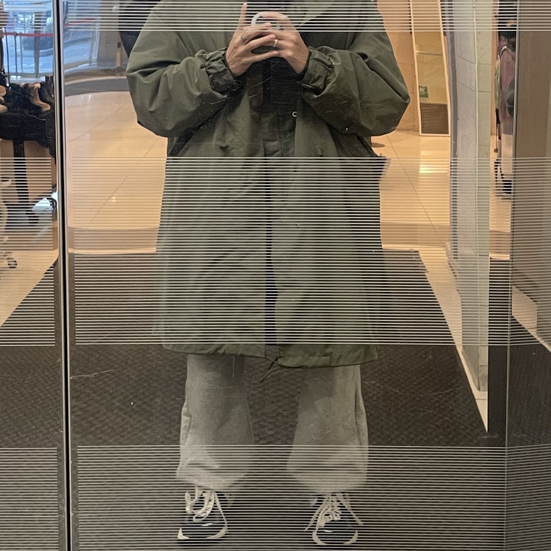 Freak's Store M-65 Mods Coat Liner Set Olive 착용 스타일