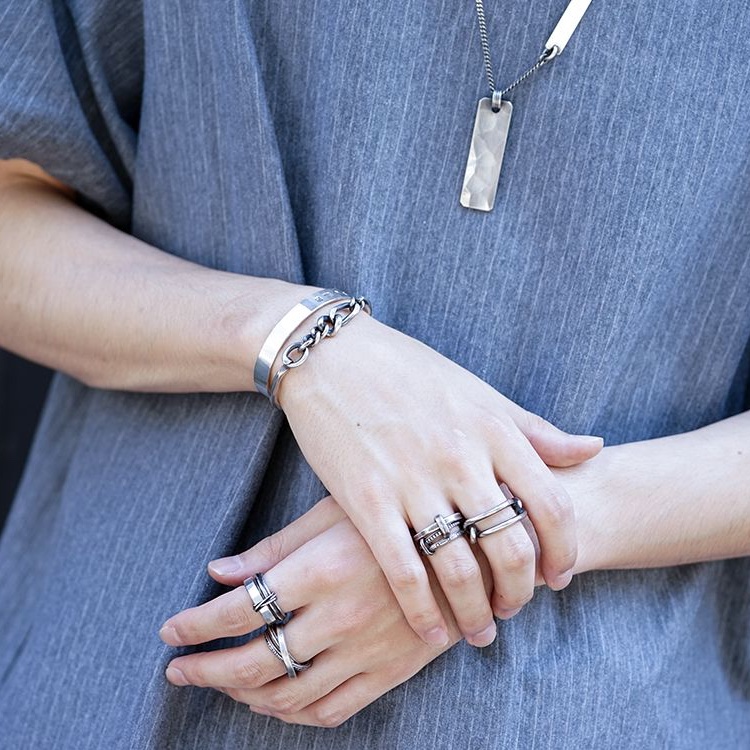 Werkstatt:Munchen Ring Forever Sterling Silver - 24SS 착용 스타일 - 1