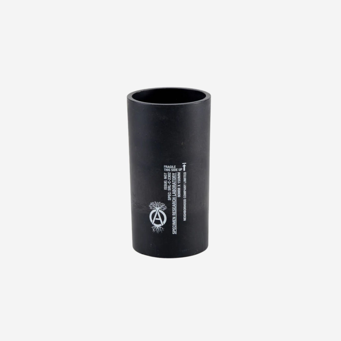 Neighborhood SRL . Narrow Cylinder Type Plant Pot Black 상세 이미지 1