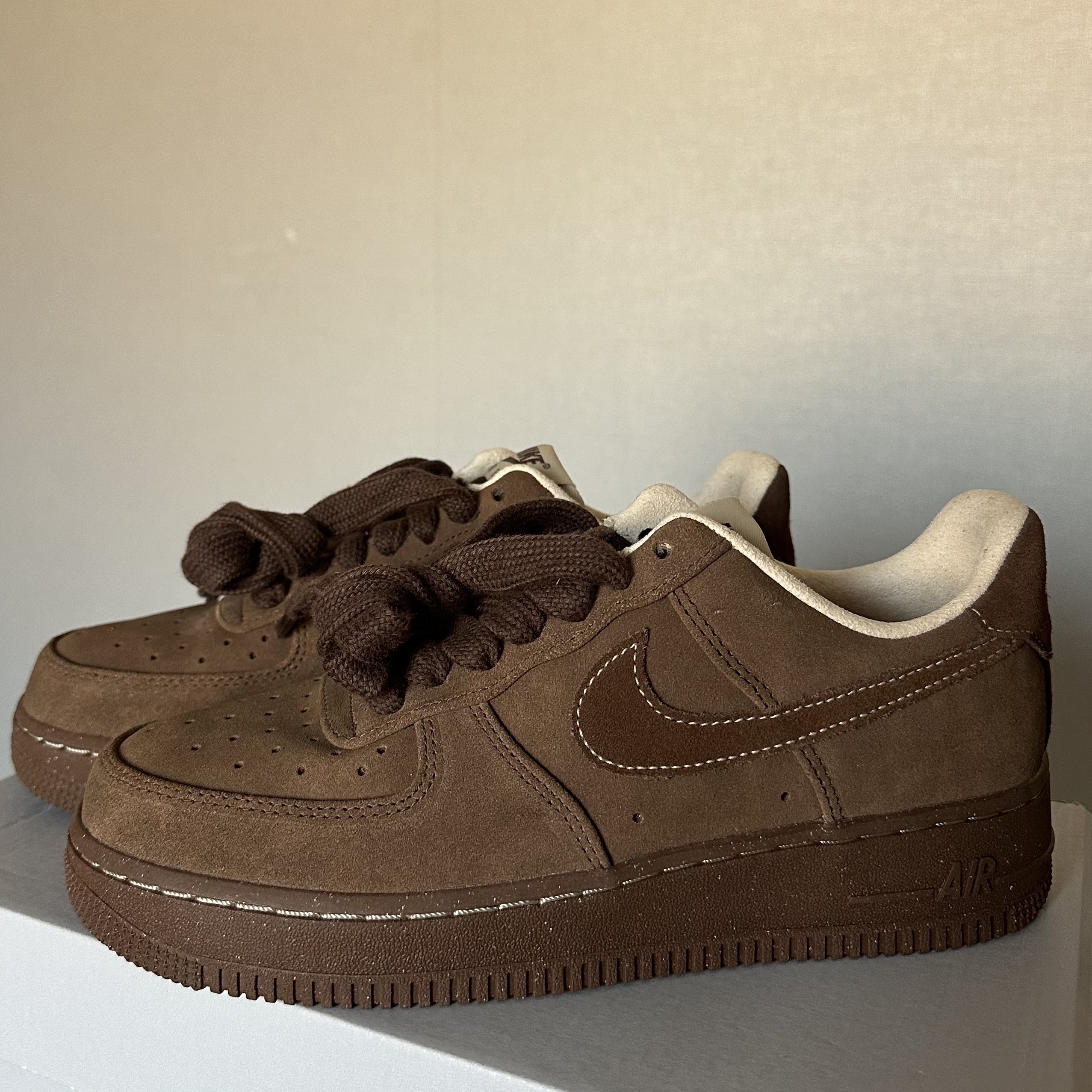 (W) Nike Air Force 1 '07 Cacao Wow 착용 스타일