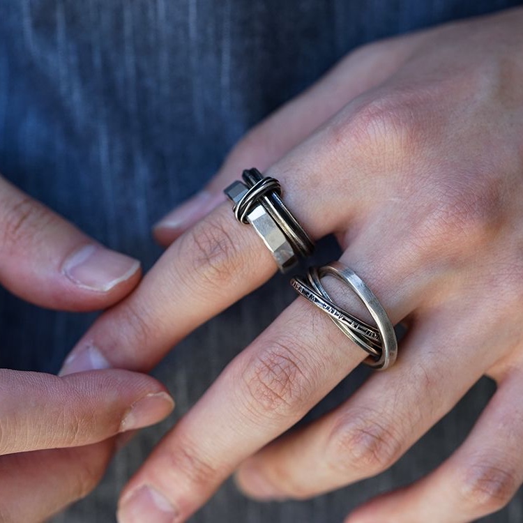 Werkstatt:Munchen Ring Forever Sterling Silver - 24SS 착용 스타일 - 2