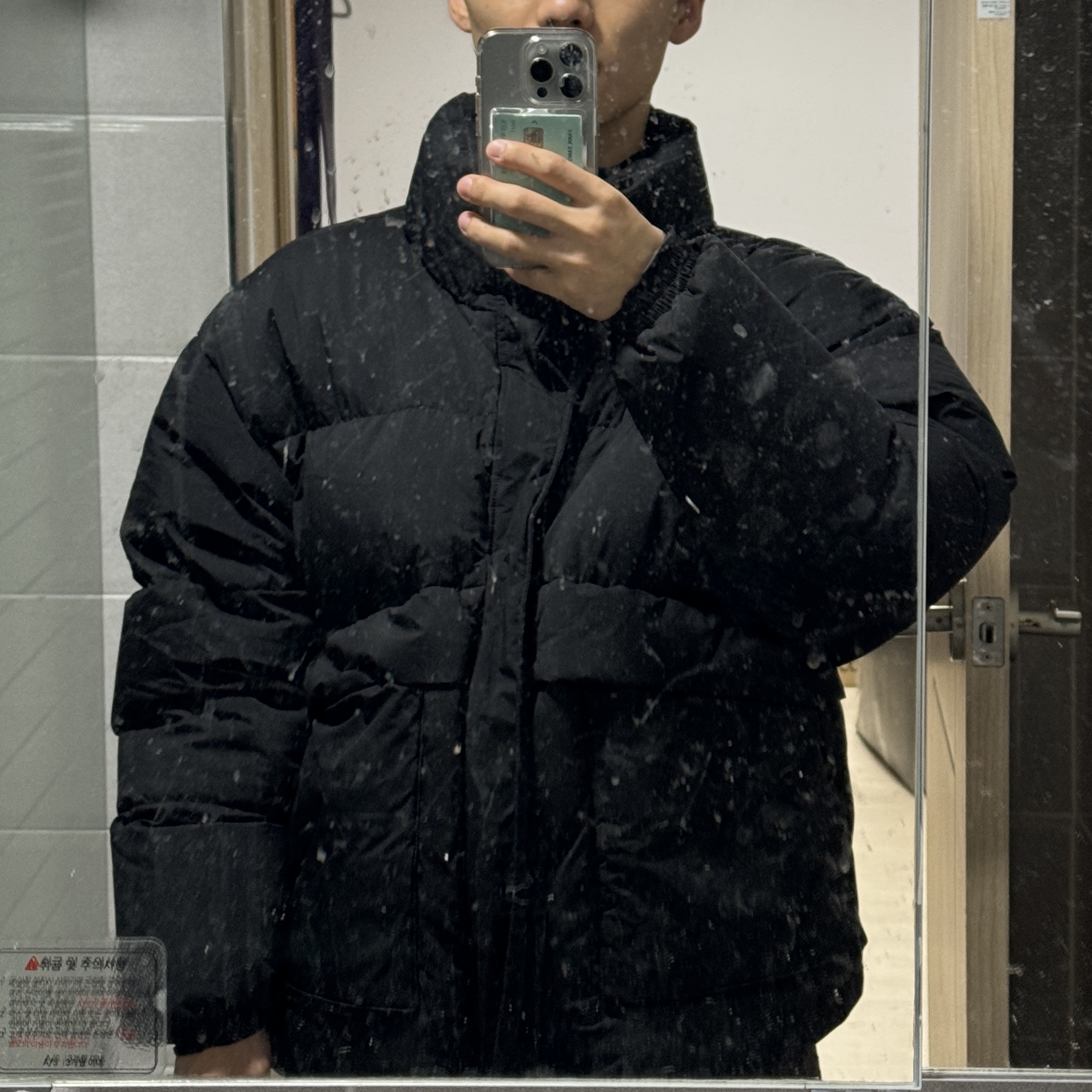 Nike ACG Therma-Fit ADV Lunar Lake Puffer Jacket Black - Asia 착용 스타일 - 2