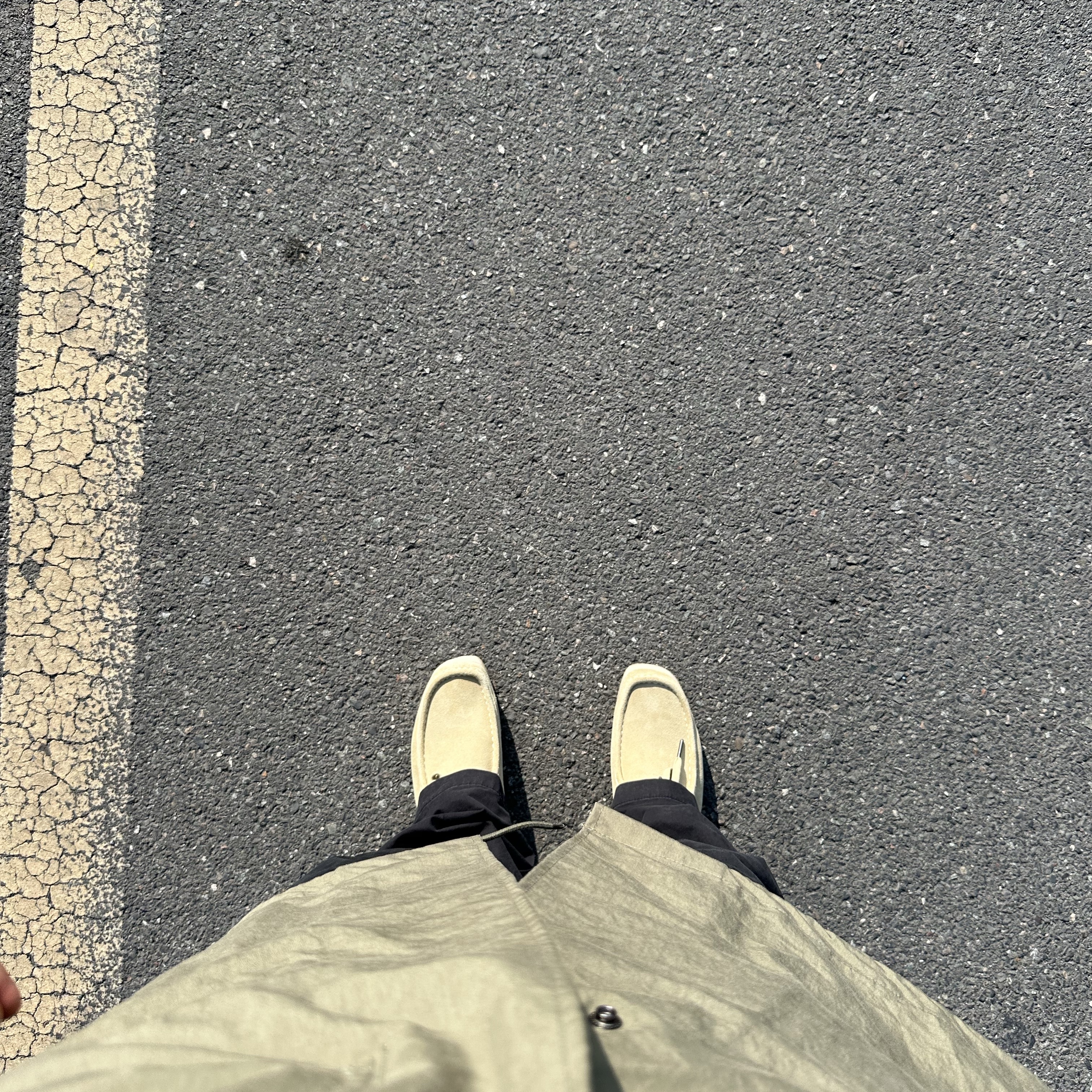 Clarks Wallabee Maple Suede 착용 스타일