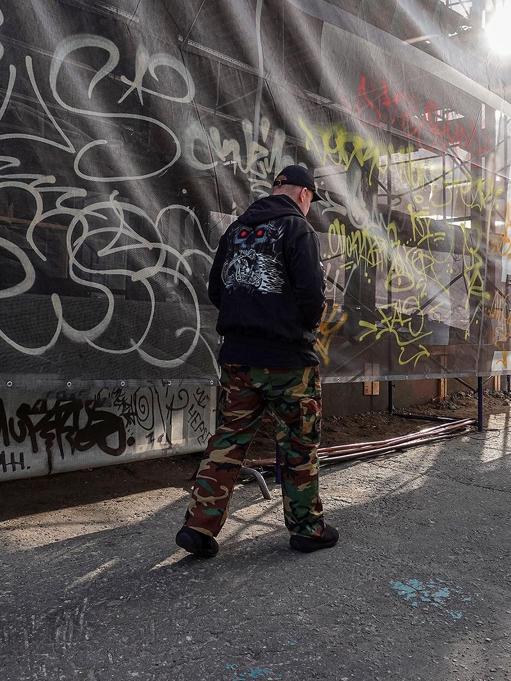 Supreme Moleskin Double Knee Painter Pant Camo - 23FW, Project G/R Tactical Cargo Pants Camo 착용 스타일 - 3