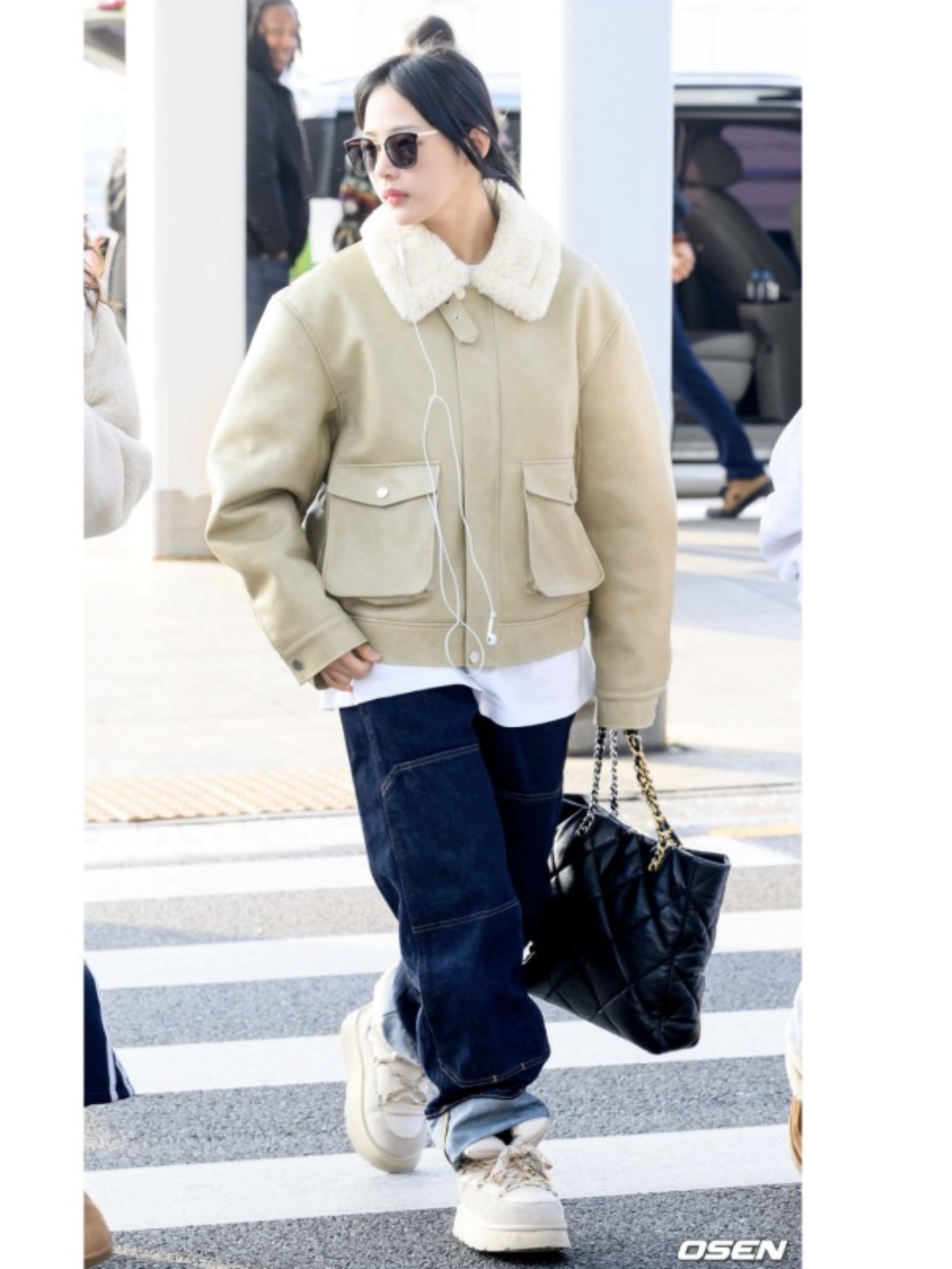 Mardi Mercredi Les Pompes Women Remplir Boots Ivory 착용 스타일