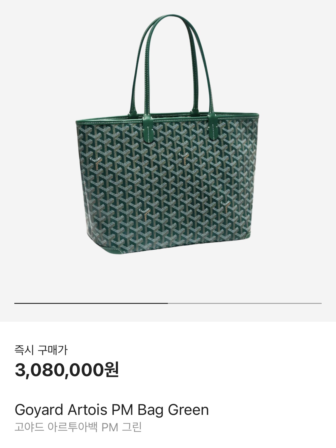Goyard Artois PM Bag Green, Goyard Boston 50 Bag Green 착용 스타일 - 6