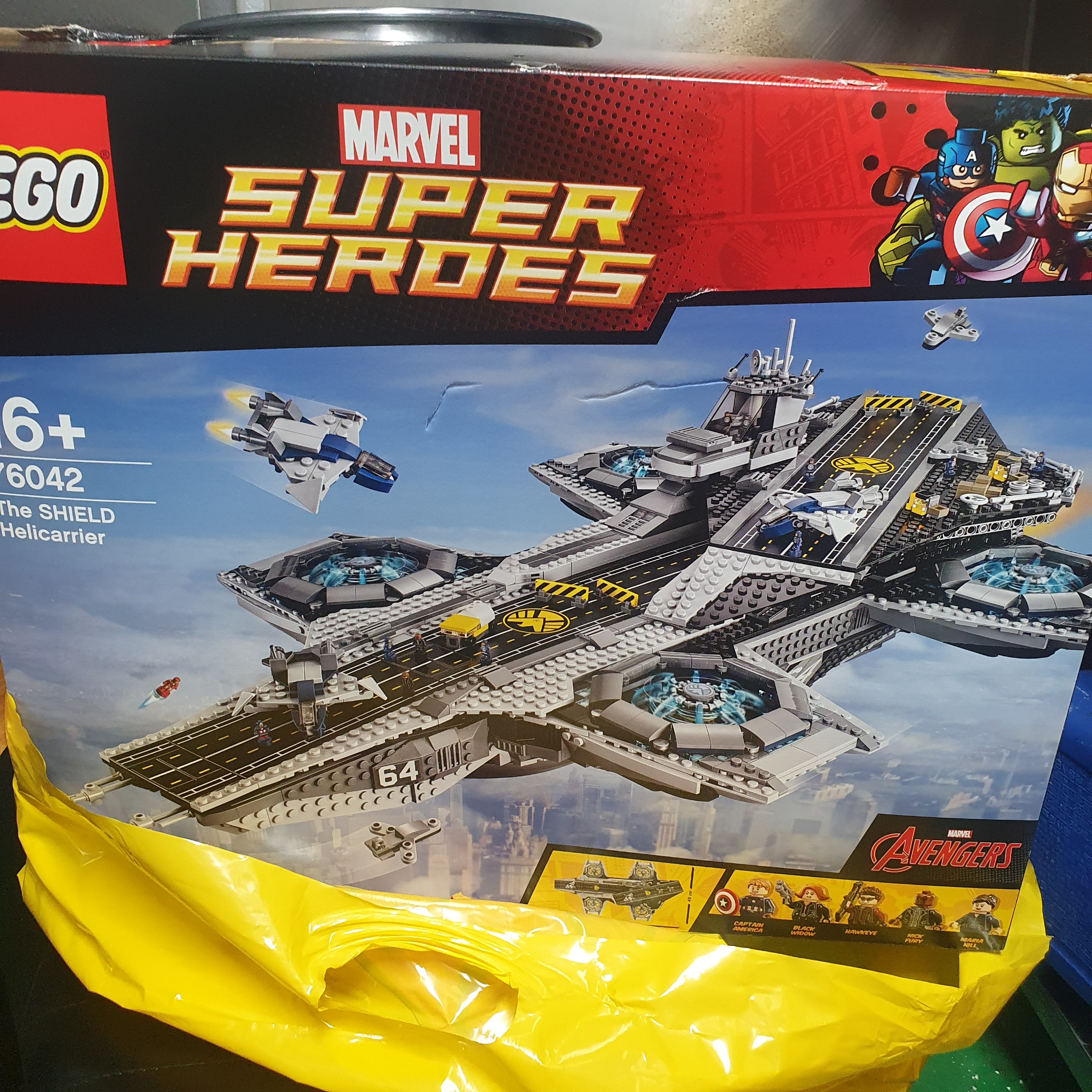 Lego Marvel The Shield Helicarrier 착용 스타일 - 1