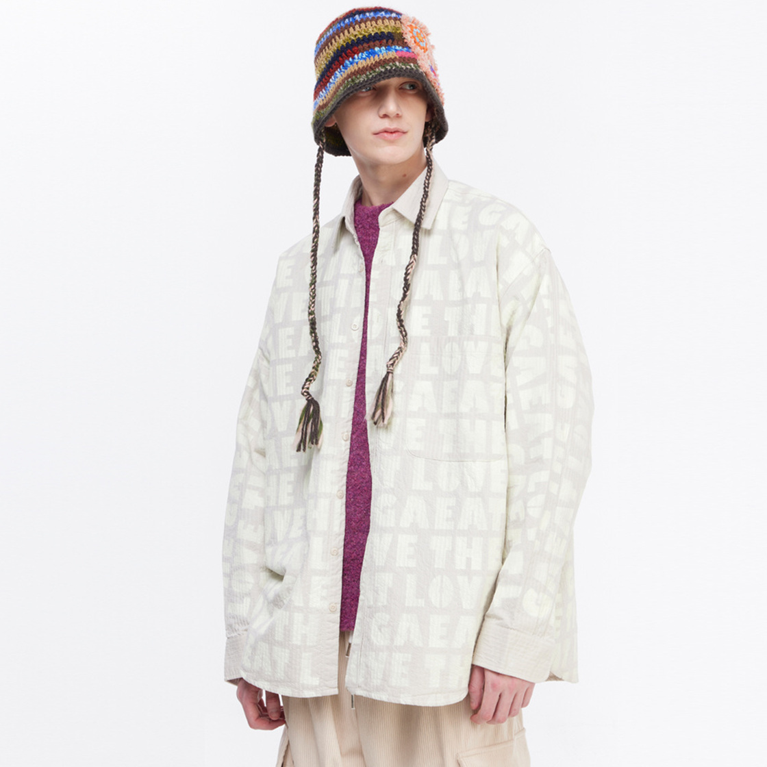 더그레이티스트 페인팅 오버사이즈 셔츠(The Greatest Painting Oversize Shirt) - 2