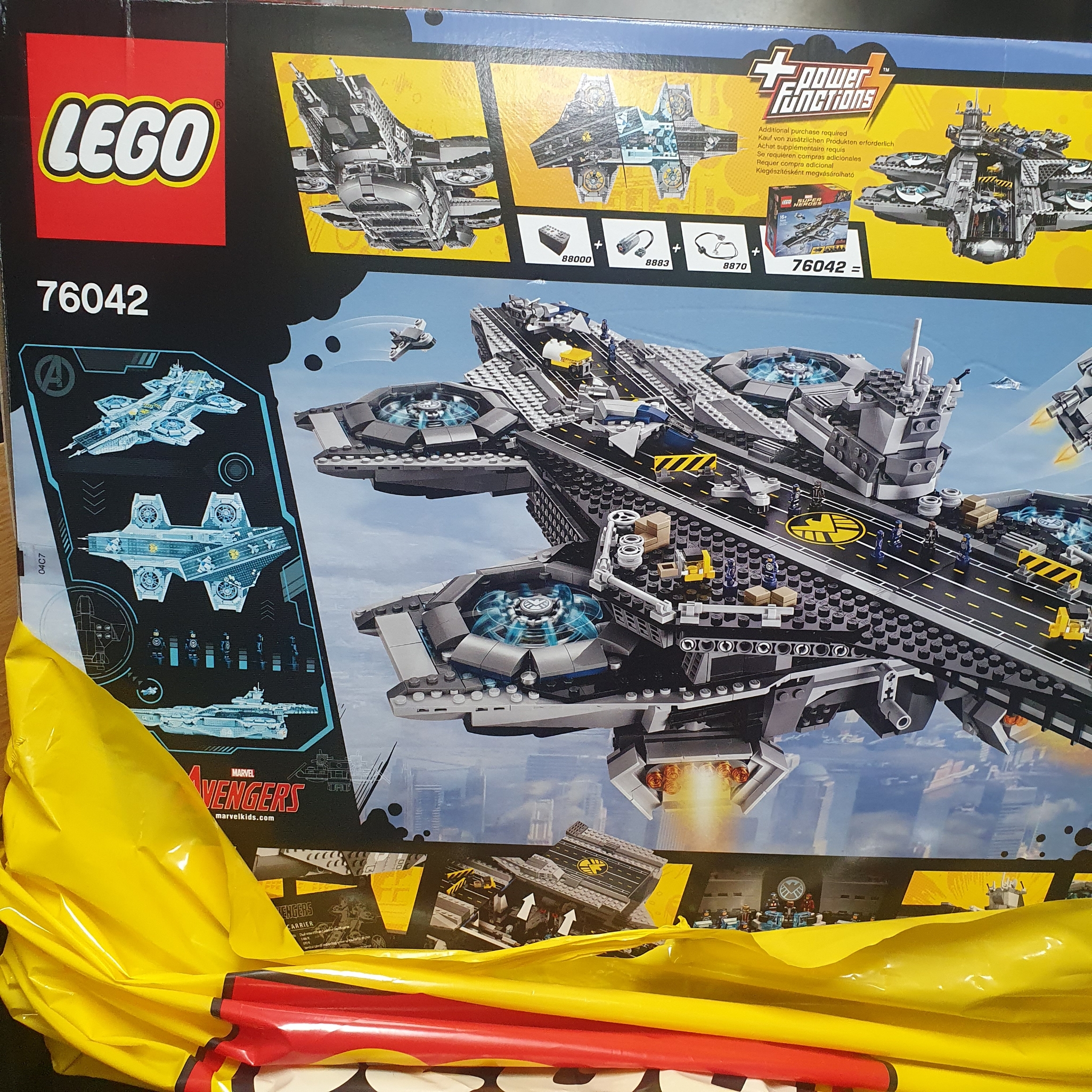 Lego Marvel The Shield Helicarrier 착용 스타일 - 2