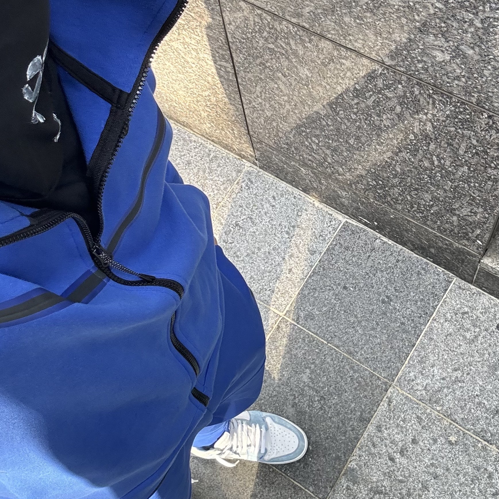 Nike NSW Tech Fleece Full Zip Hoodie Black - Asia, Nike NSW Tech Fleece Windrunner Full Zip Hoodie Sea Glass - Asia 착용 스타일 - 3