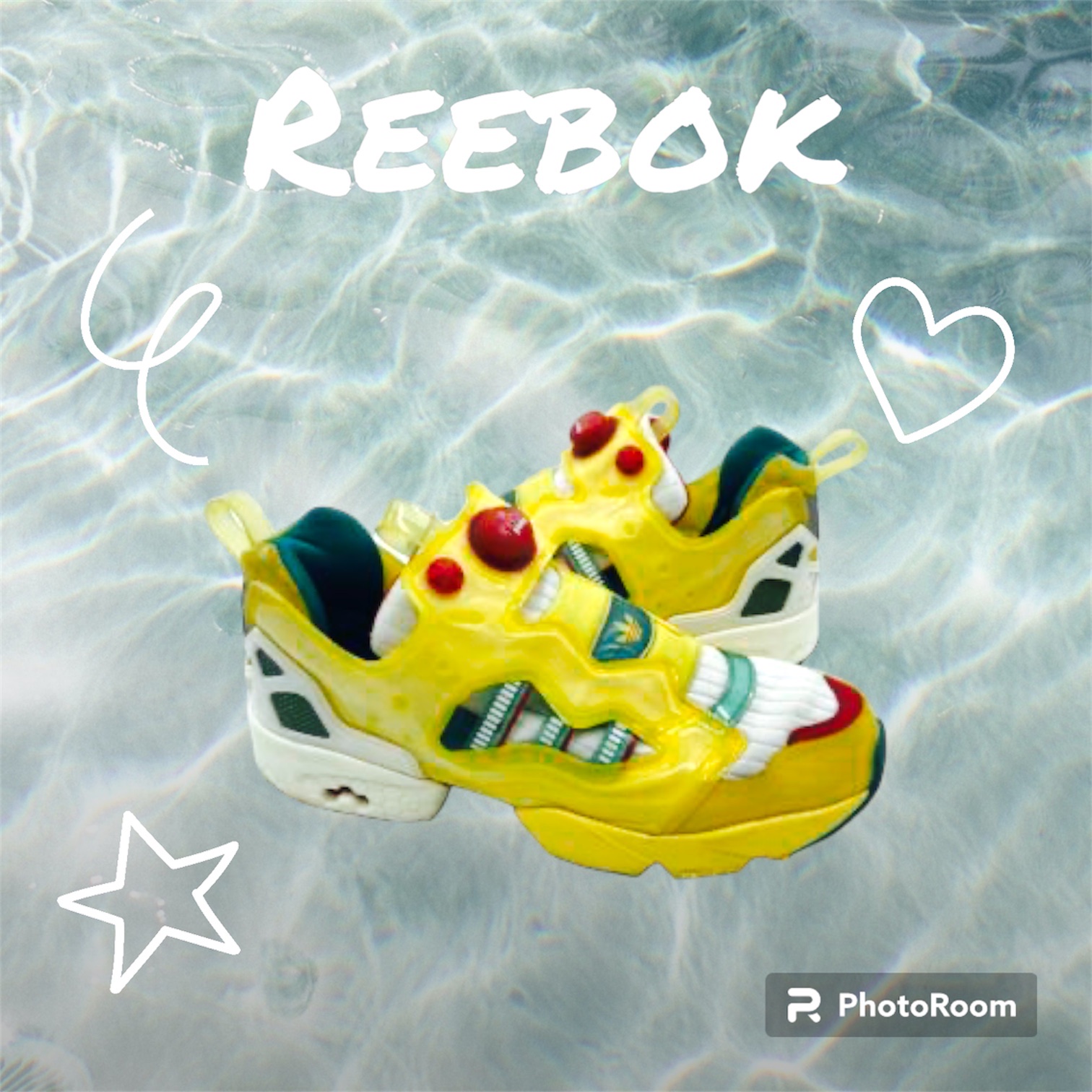 Adidas x Reebok ZX Fury Spring Yellow Equipment Green 착용 스타일