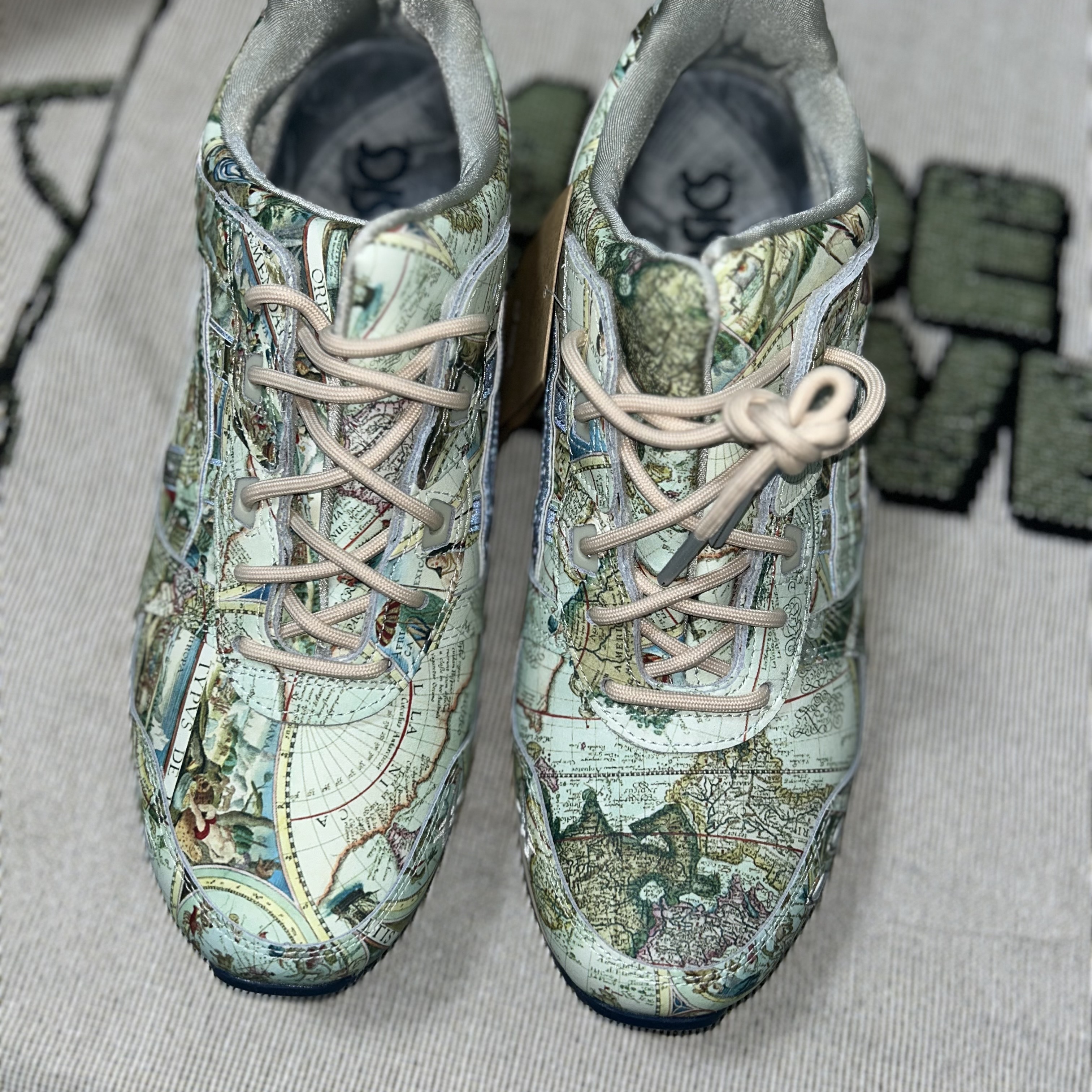 Asics x Atmos Gel-Lyte III Ice Green Midnight Blue 착용 스타일 - 7