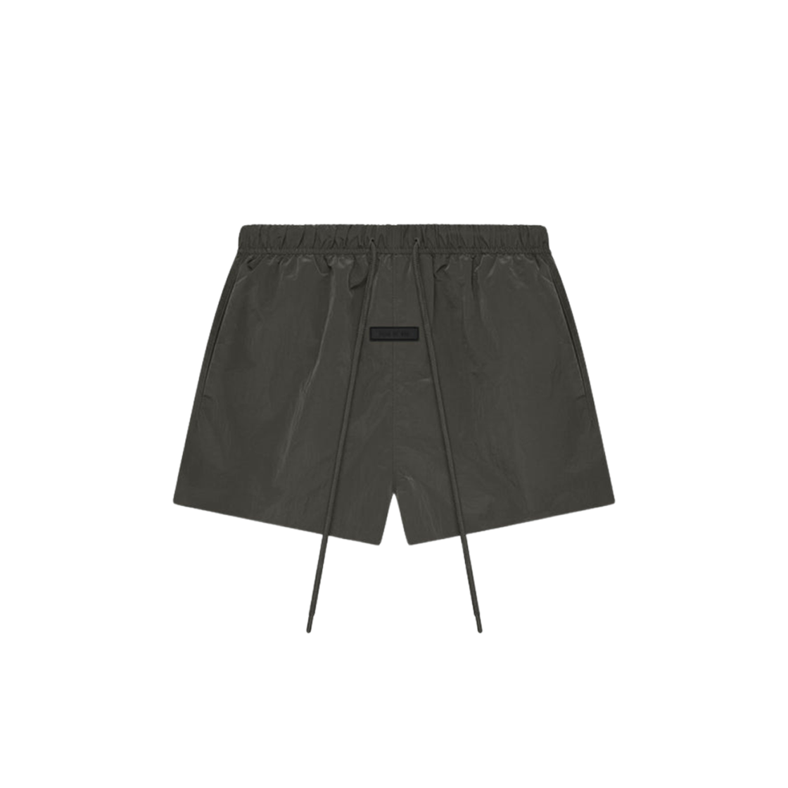 (W) 에센셜 크링클 나일론 러닝 쇼츠 잉크 - 24SS | Essentials | KREAM