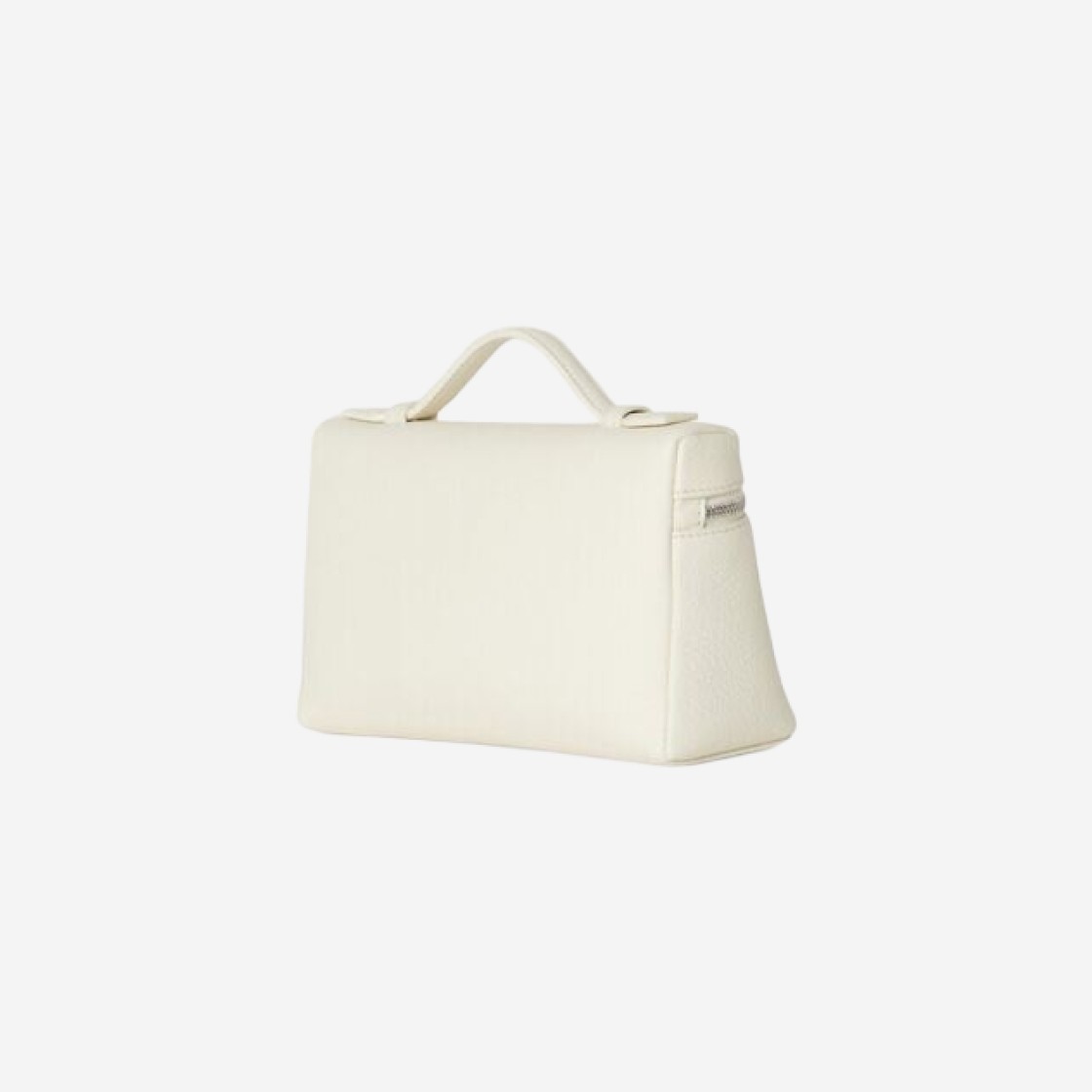 (W) Loro Piana Pocket Pouch L19 in Calfskin Whisper White 상세 이미지 2