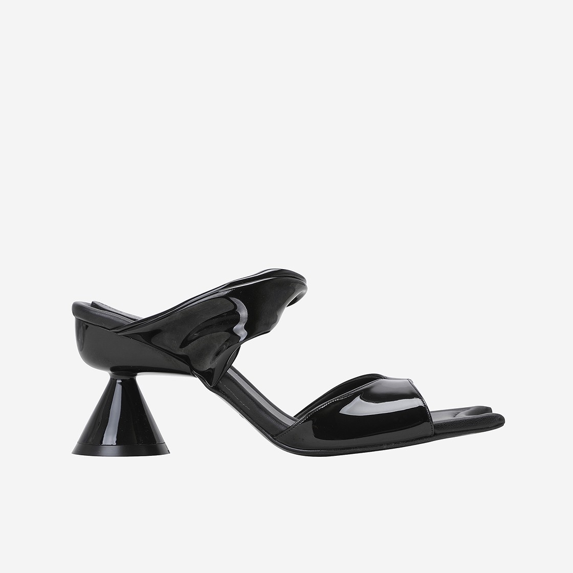 Paula Canovas Del Vas Women Diablo Heel Sandals Black 상세 이미지 1