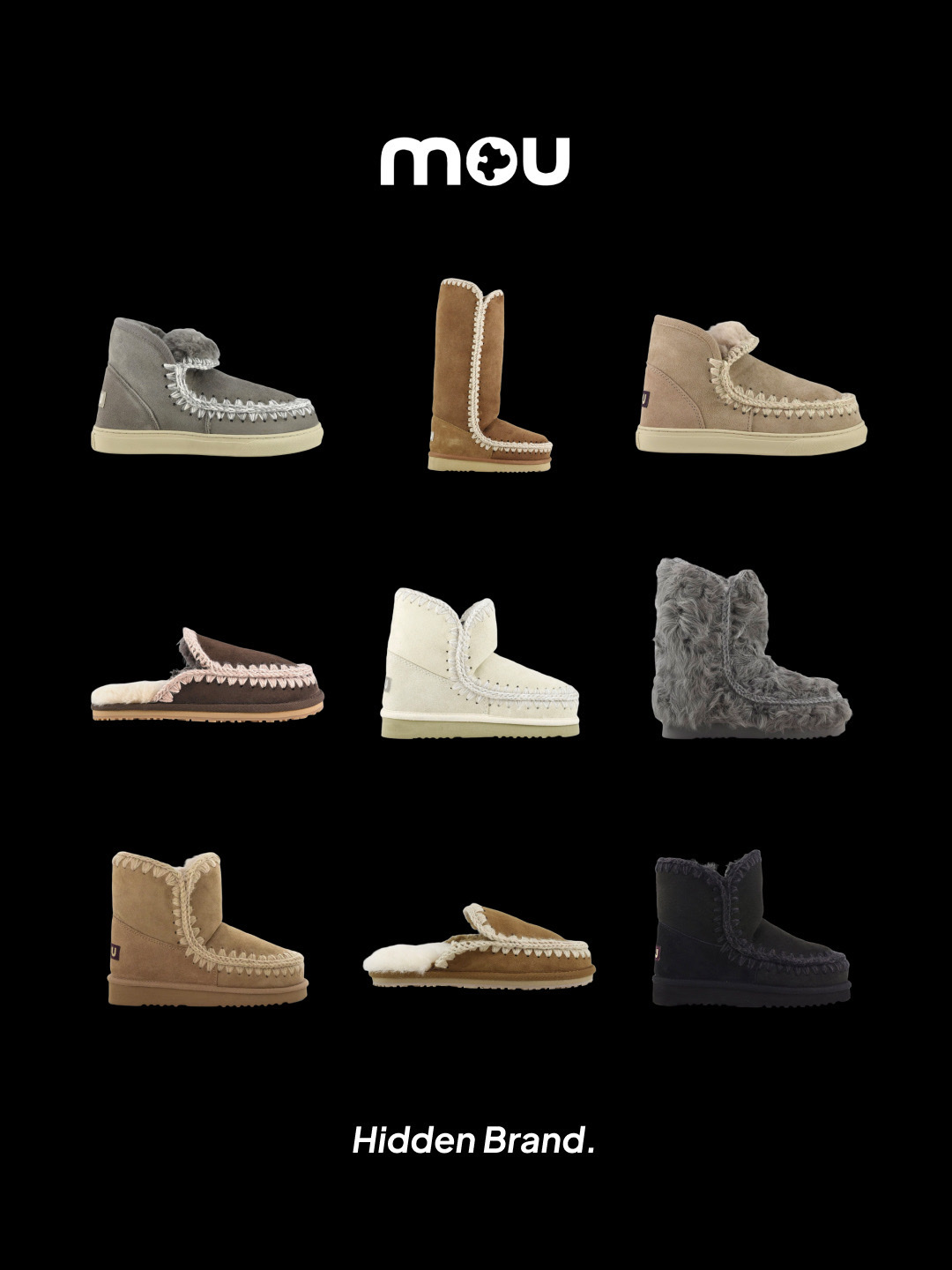 (W) Mou Eskimo Sneakers New Grey, (W) Mou Eskimo 40 Cognac 착용 스타일 - 2