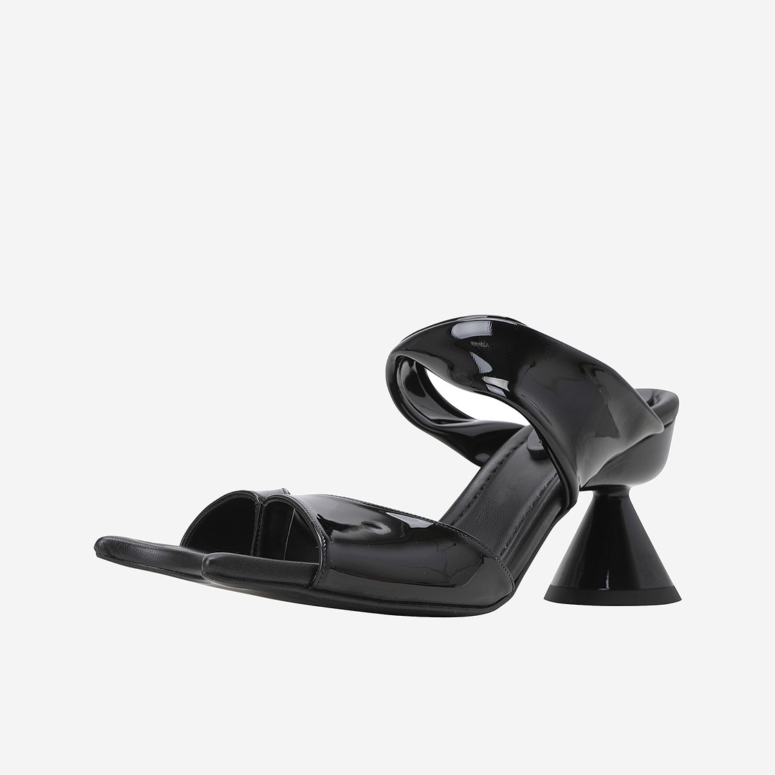 Paula Canovas Del Vas Women Diablo Heel Sandals Black 상세 이미지 2