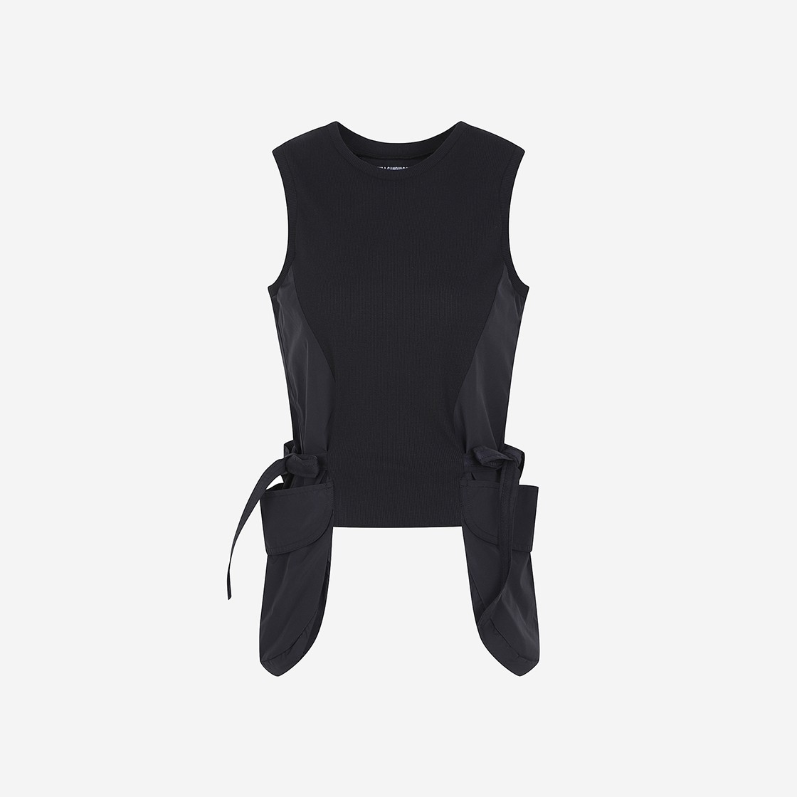 Paula Canovas Del Vas Women Pocket Jersey Top Black 상세 이미지 1