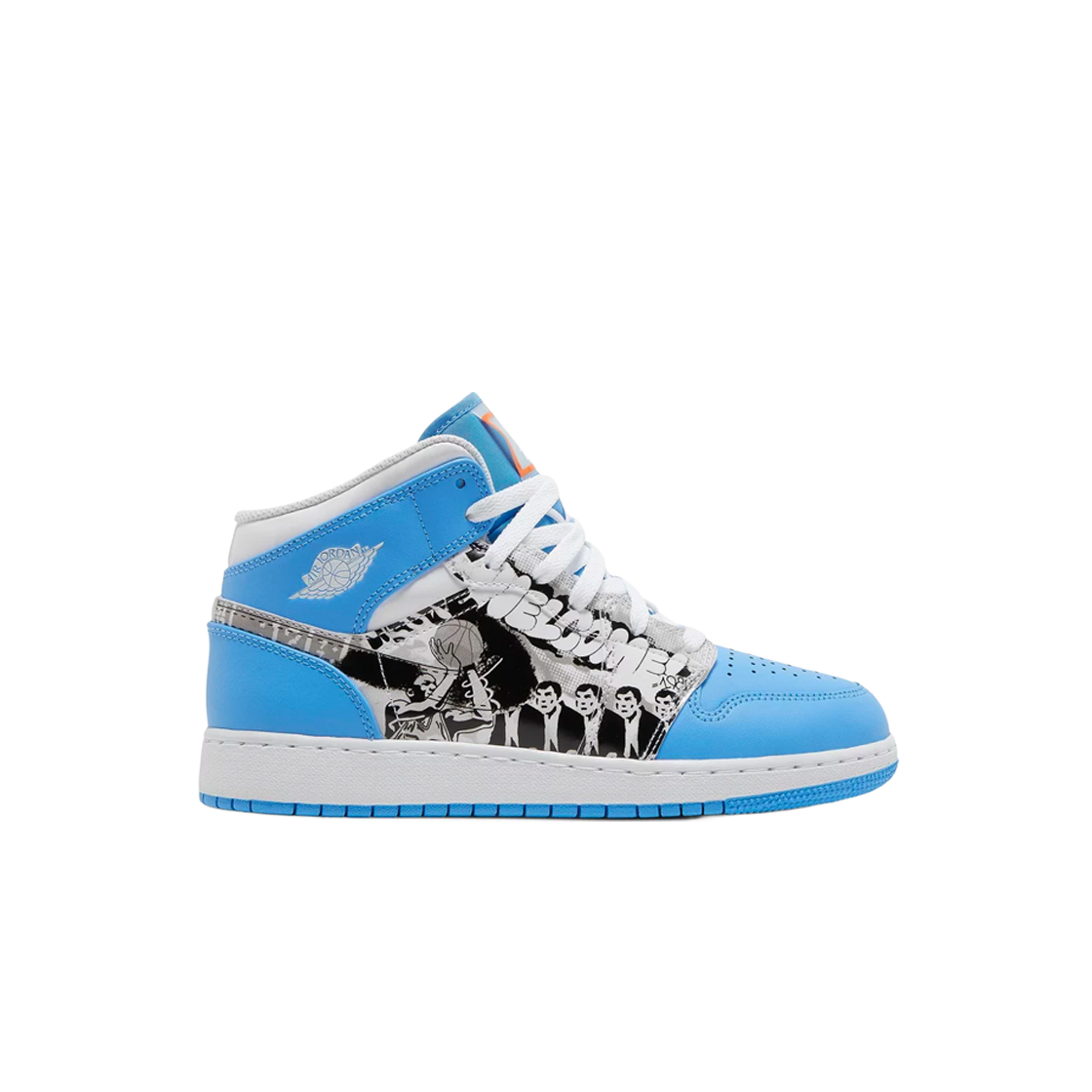 DR6492-100 (GS) Jordan 1 Mid SS Game Winner