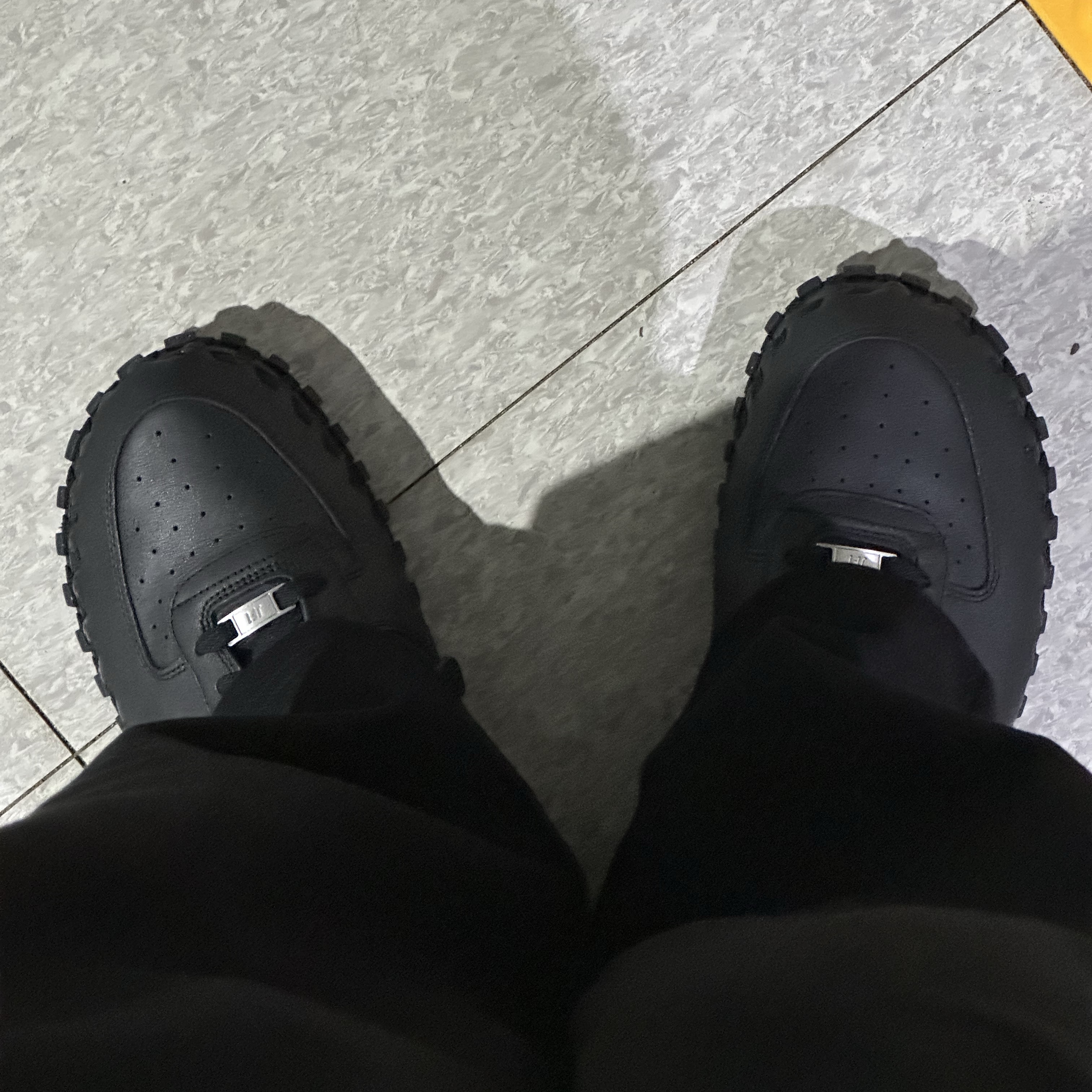 Nike x Jacquemus J Force 1 Low LX SP Black 착용 스타일