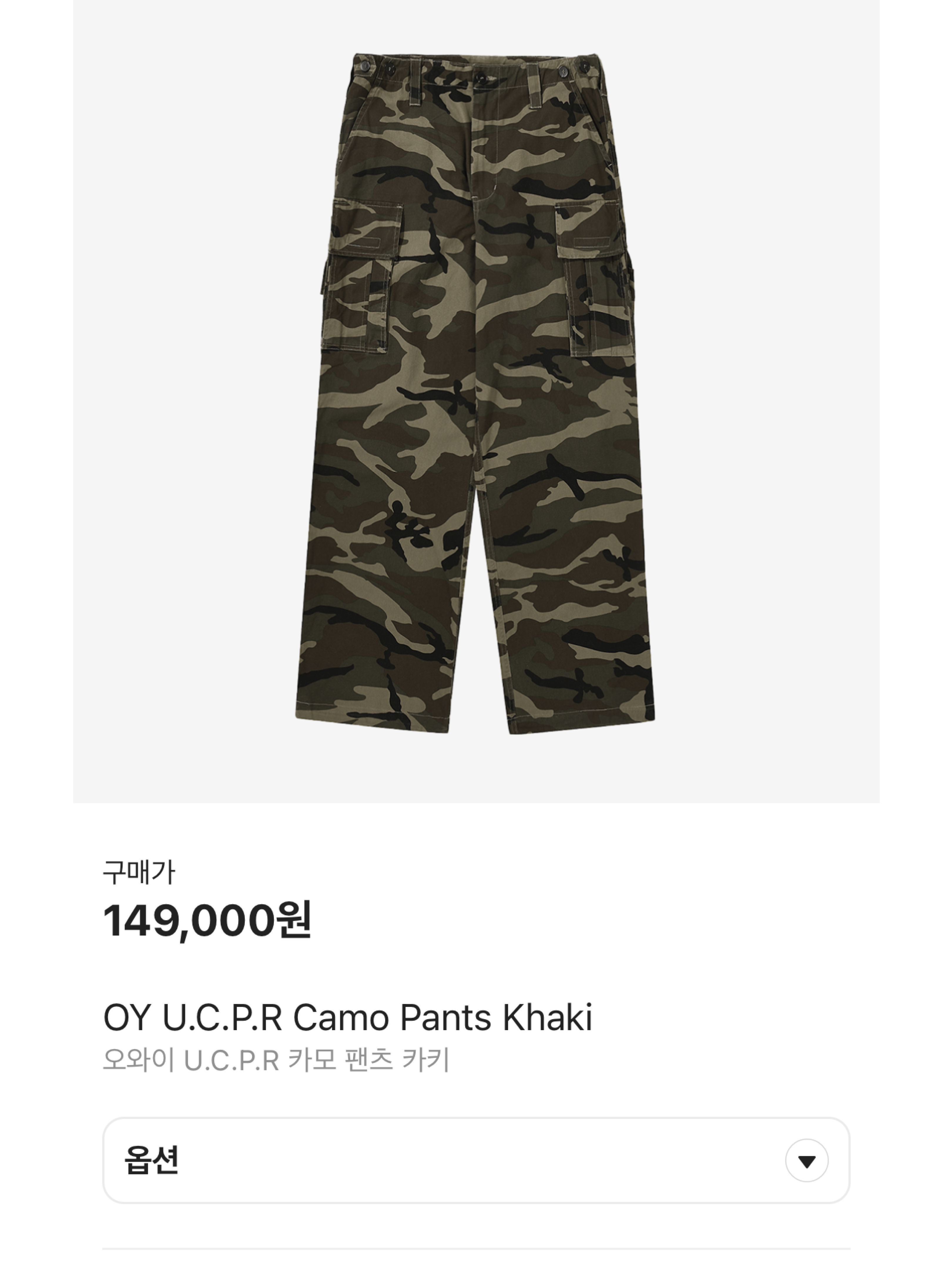 Supreme Moleskin Double Knee Painter Pant Camo - 23FW, Project G/R Tactical Cargo Pants Camo 착용 스타일 - 6