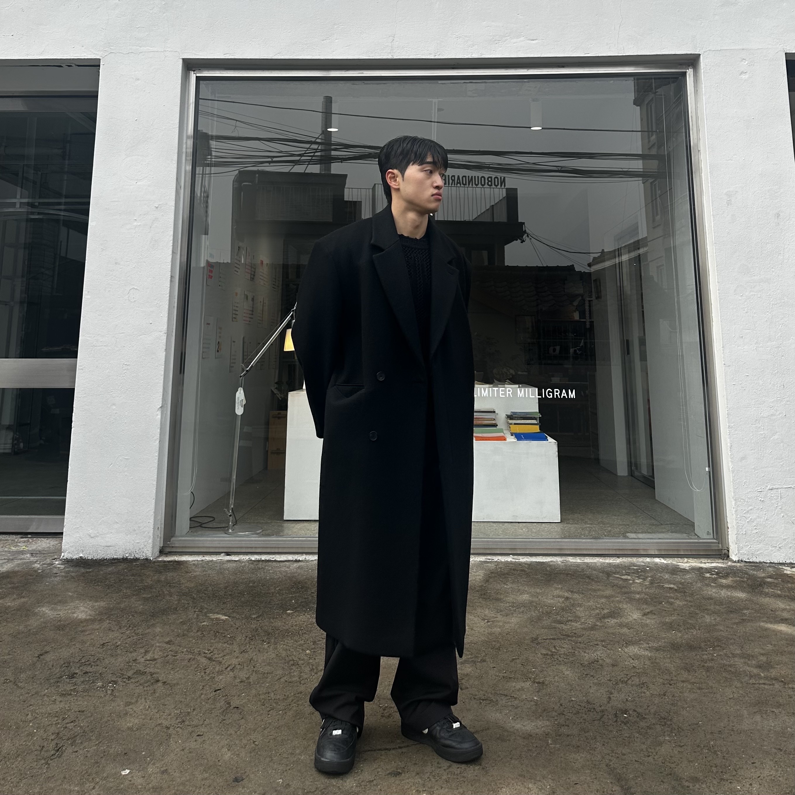 Nike x Ambush Air Force 1 Low SP Black 착용 스타일 - 1