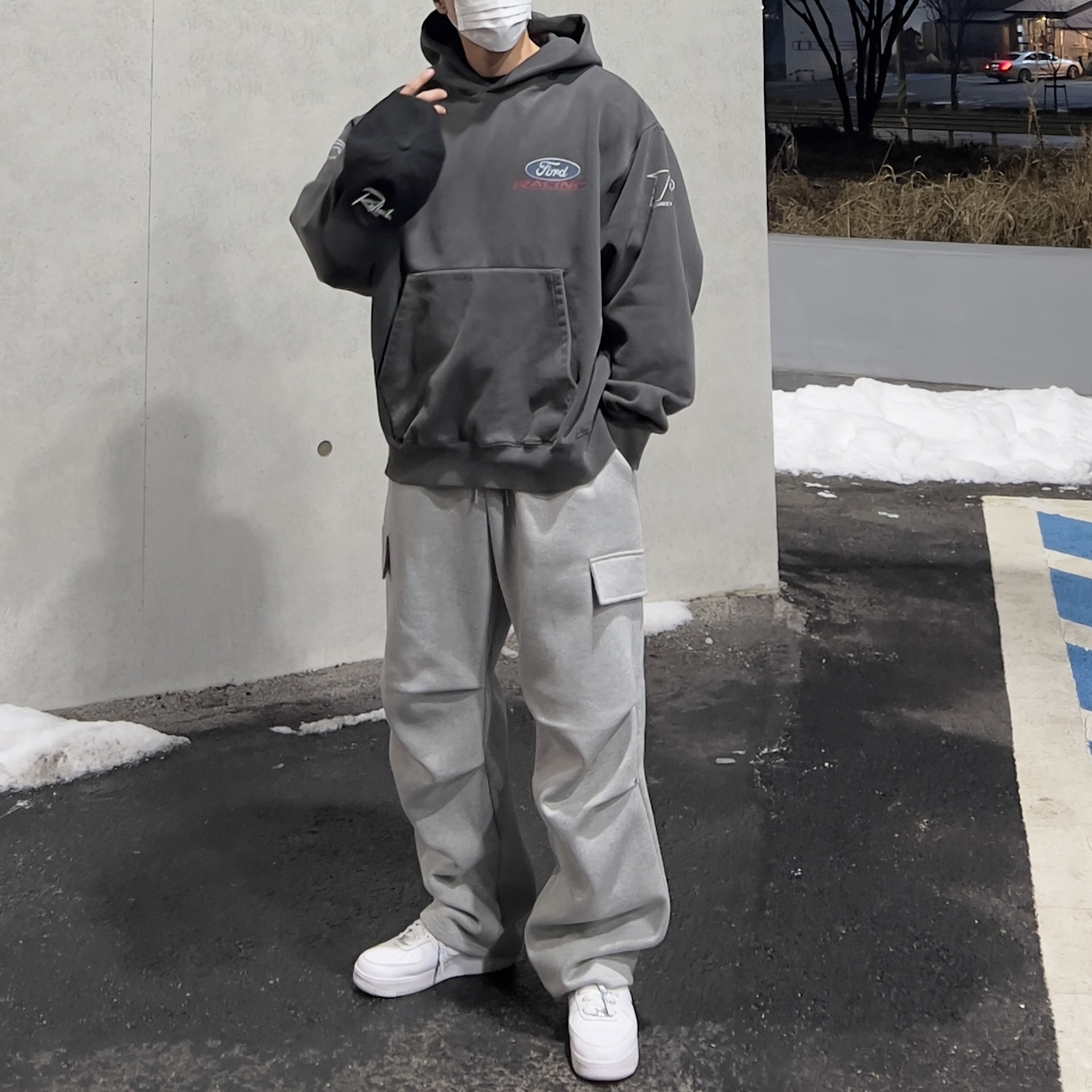 Nike x Supreme Air Force 1 Low White, Nike x Drake Nocta Air Force 1 Low SP Certified Lover Boy White 착용 스타일 - 2