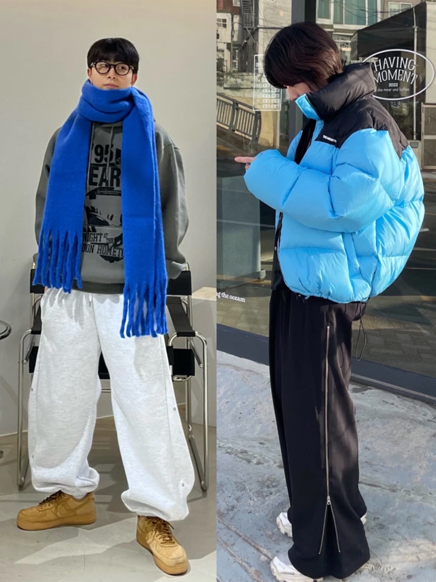 (W) UGG Classic Ultra Mini Boots Sand, Adidas x Sean Wotherspoon Superstar Superearth Black 착용 스타일 - 3