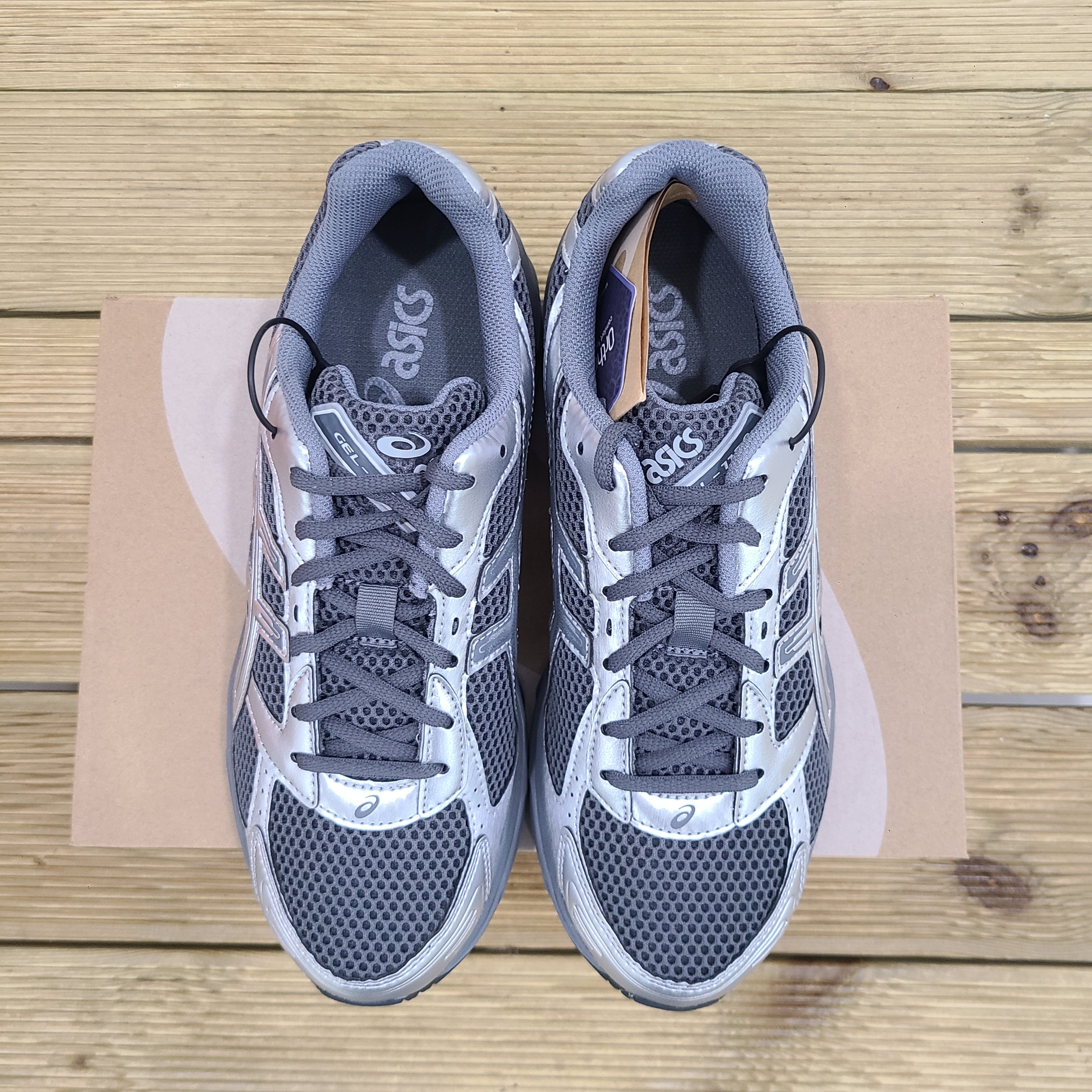 Asics Gel-1130 Steel Grey Pure Silver 착용 스타일 - 2