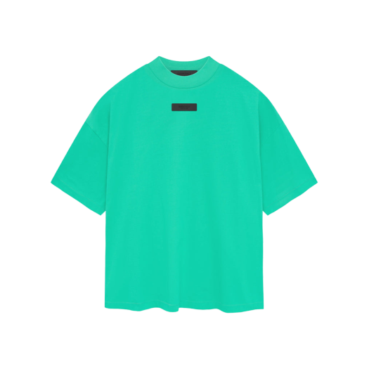 에센셜 숏슬리브 티셔츠 민트 리프 - 24SS
