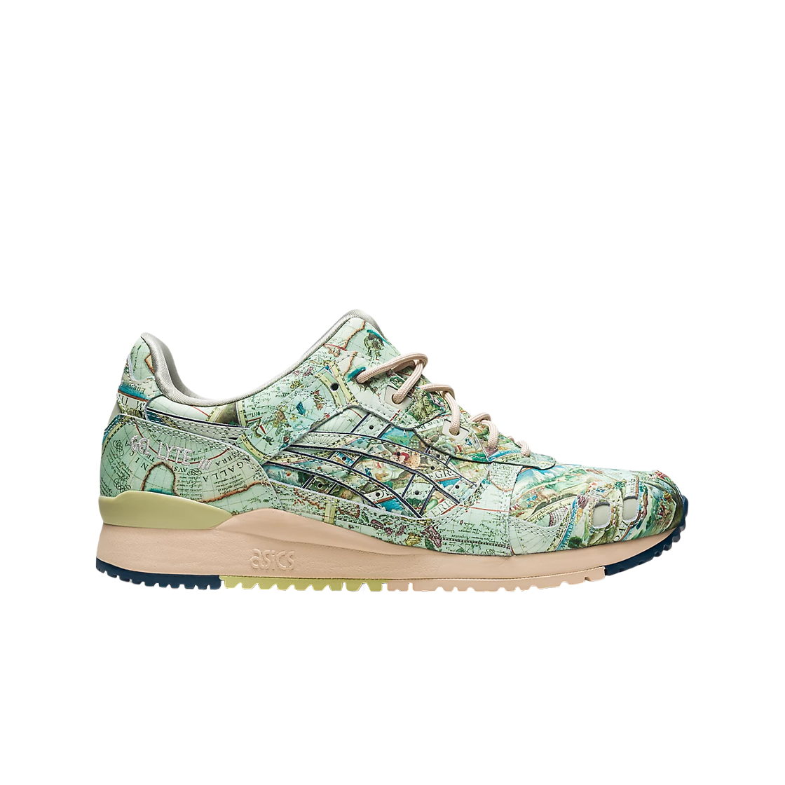 1201A856-300 Asics x Atmos Gel-Lyte III Ice Green Midnight Blue - 대표 이미지 #1