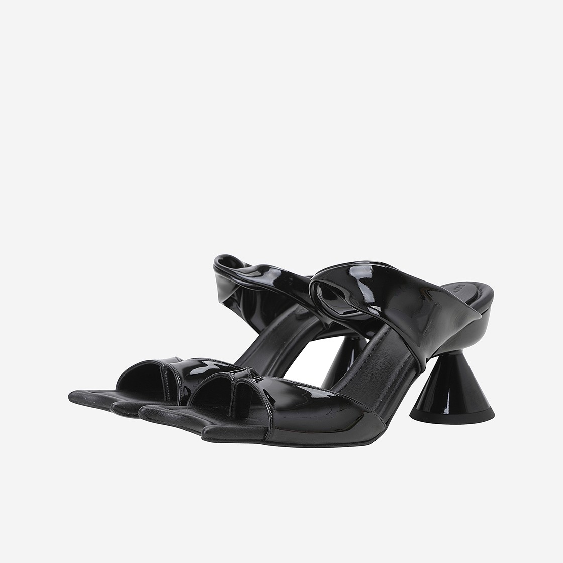 Paula Canovas Del Vas Women Diablo Heel Sandals Black 상세 이미지 4