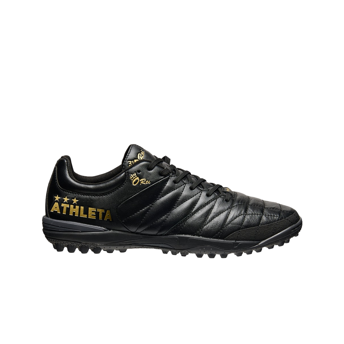 아슬레타 12007 오레이 트레이나멘토 TF A005 블랙 골드(Athleta 12007 O-Rei Treinamento TF A005 Black Gold)