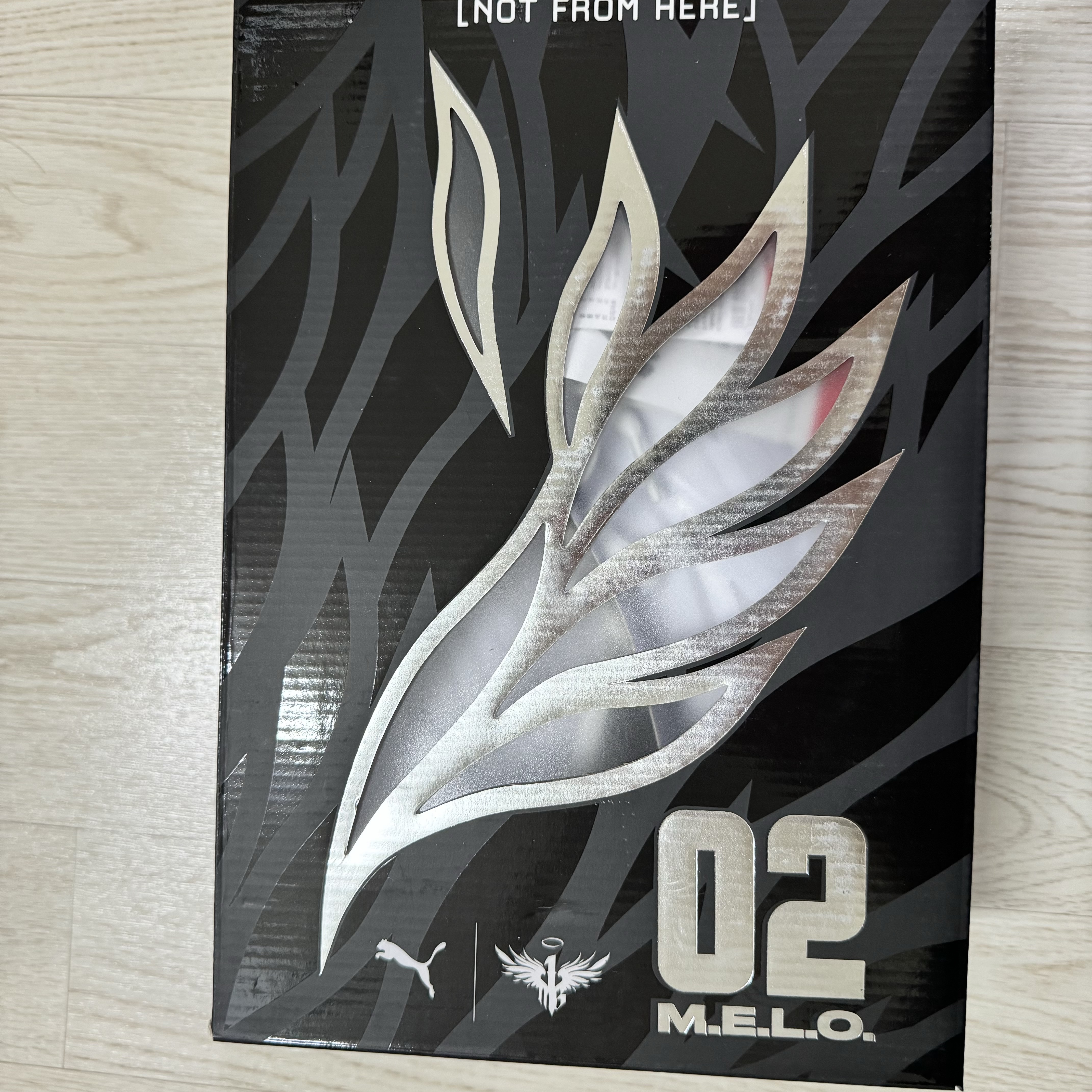 Puma MB.02 LaMelo Ball Lo White Silver 착용 스타일 - 5