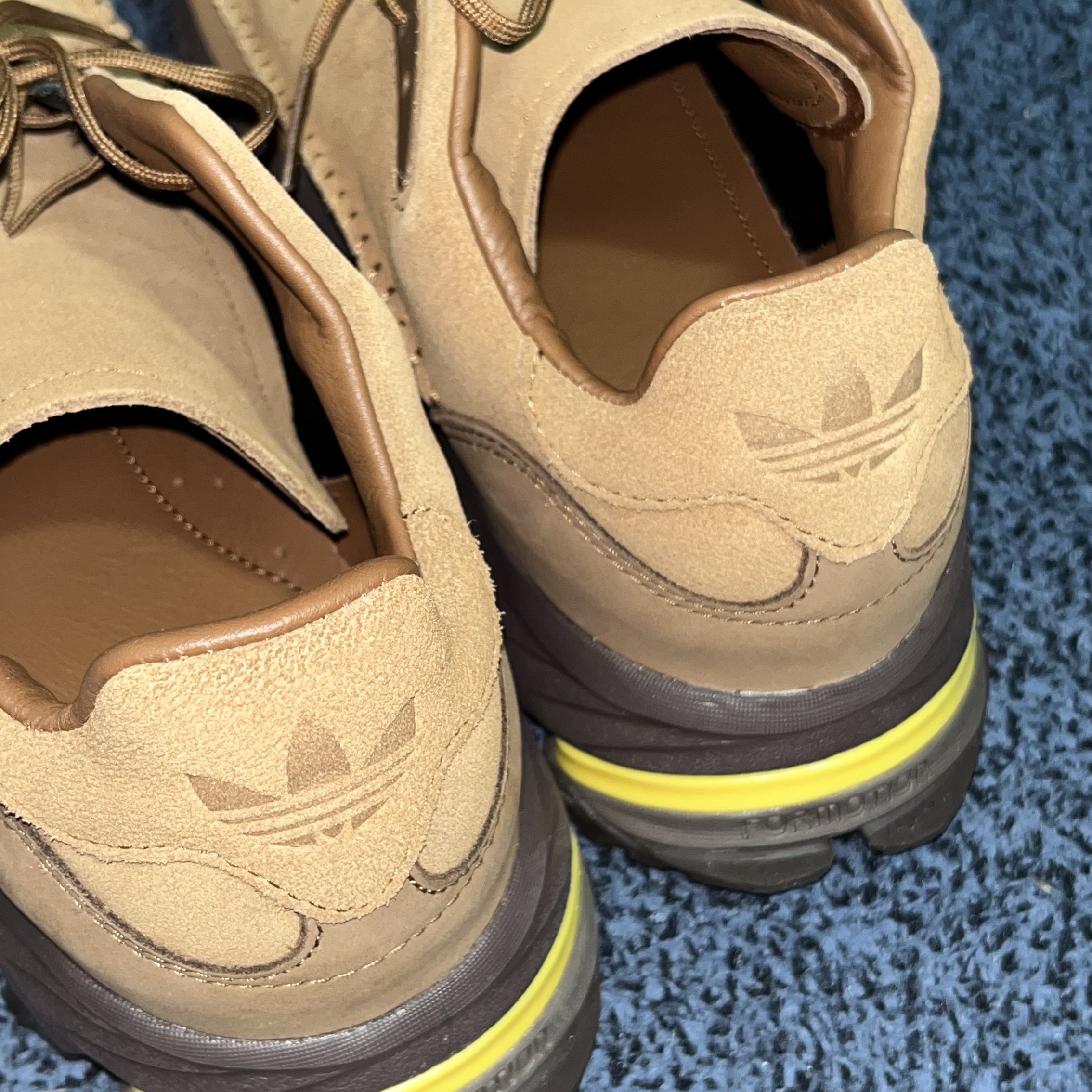 Adidas Mocaturf Adventure Wild Brown 착용 스타일 - 1