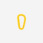 Human Made Carabiner 70mm Yellow