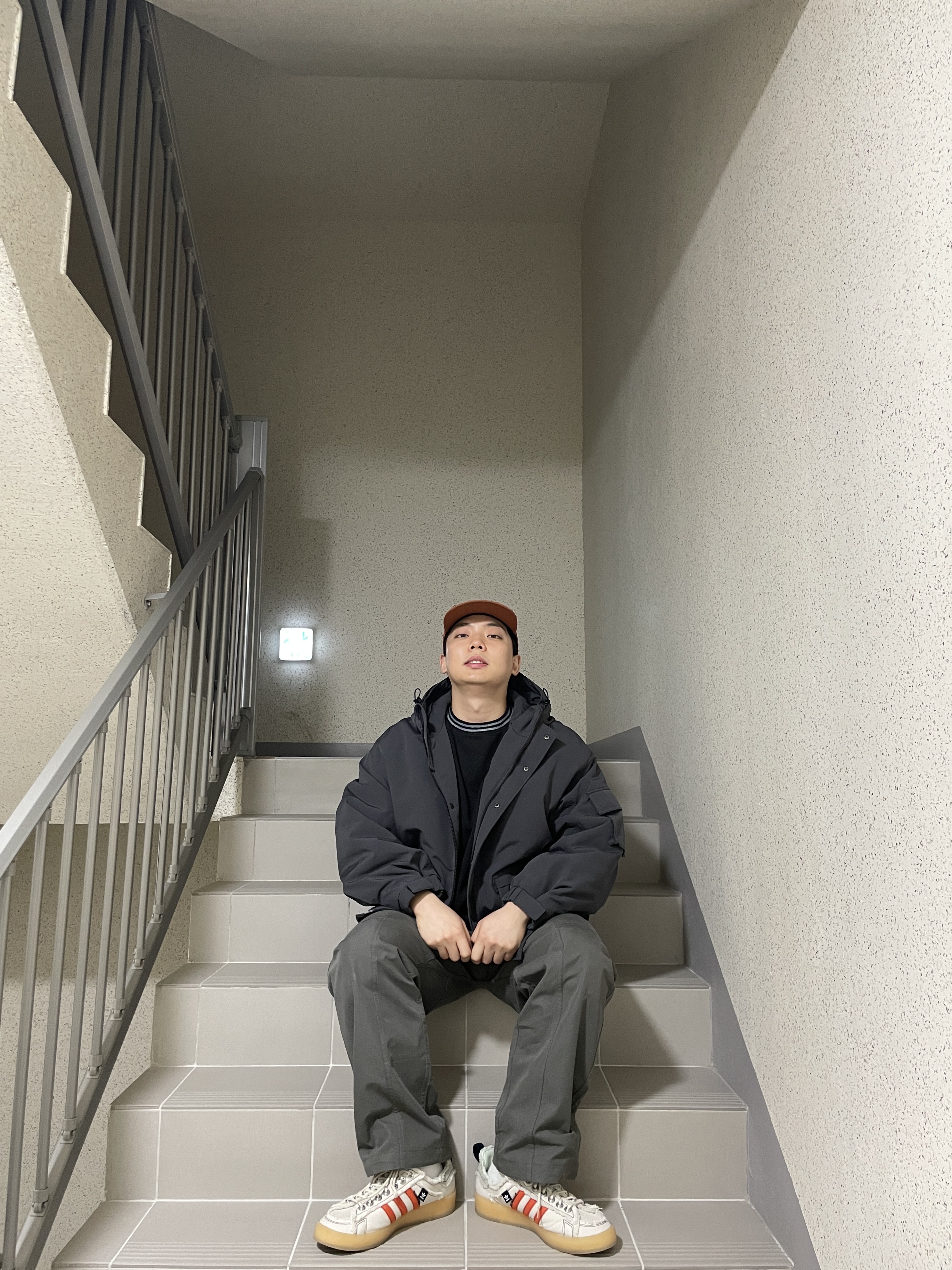 Adidas x Song for the Mute Campus 80s Bliss Core Black 착용 스타일 - 3
