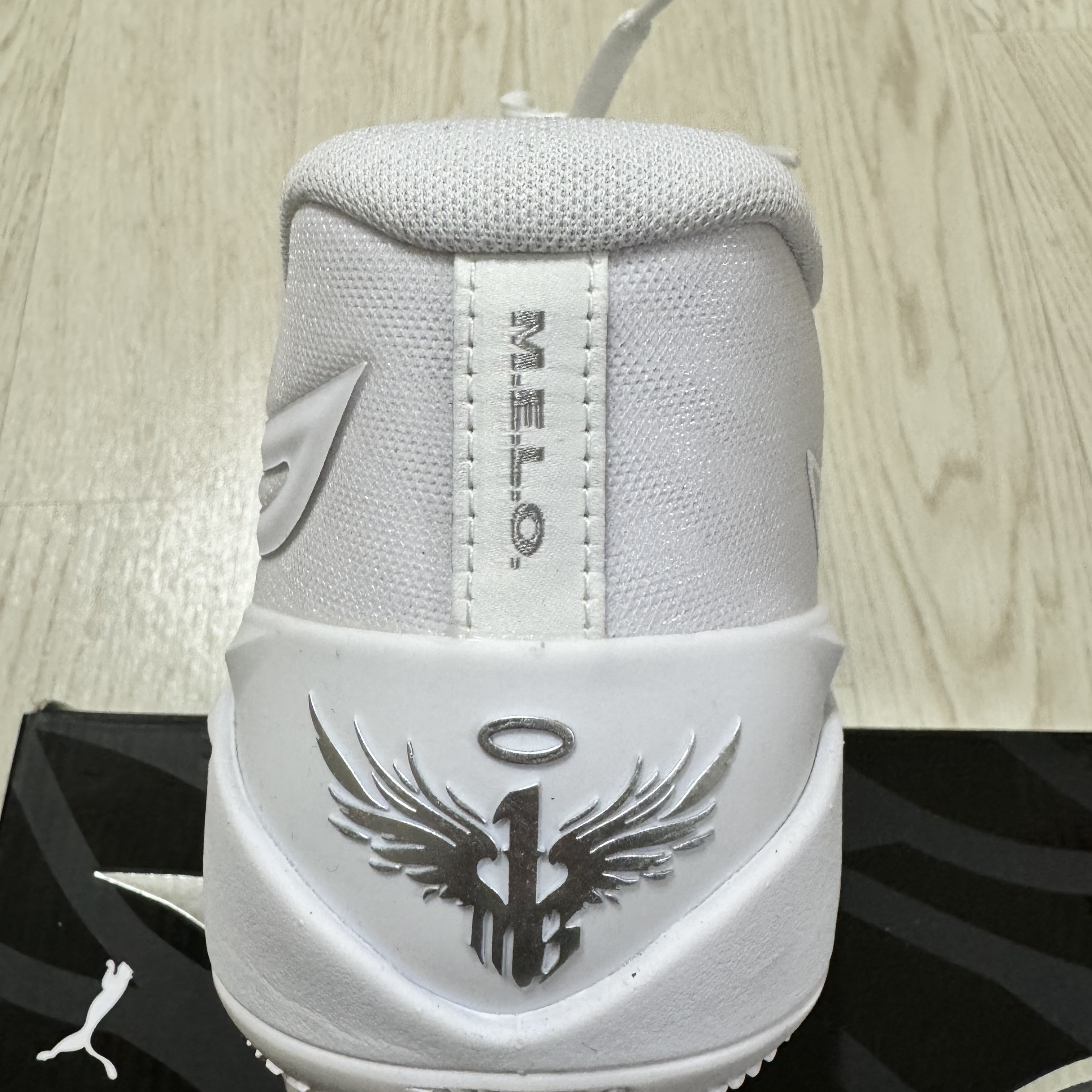 Puma MB.02 LaMelo Ball Lo White Silver 착용 스타일 - 4
