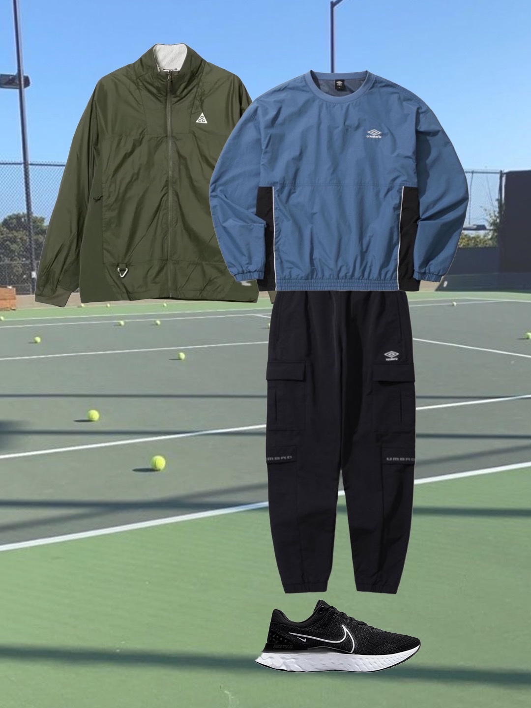 Nike Air Zoom Pegasus 40 Black Anthracite, Nike NSW Club Primaloft Water-Repellent Puffer Vest Fir - Asia 착용 스타일 - 4