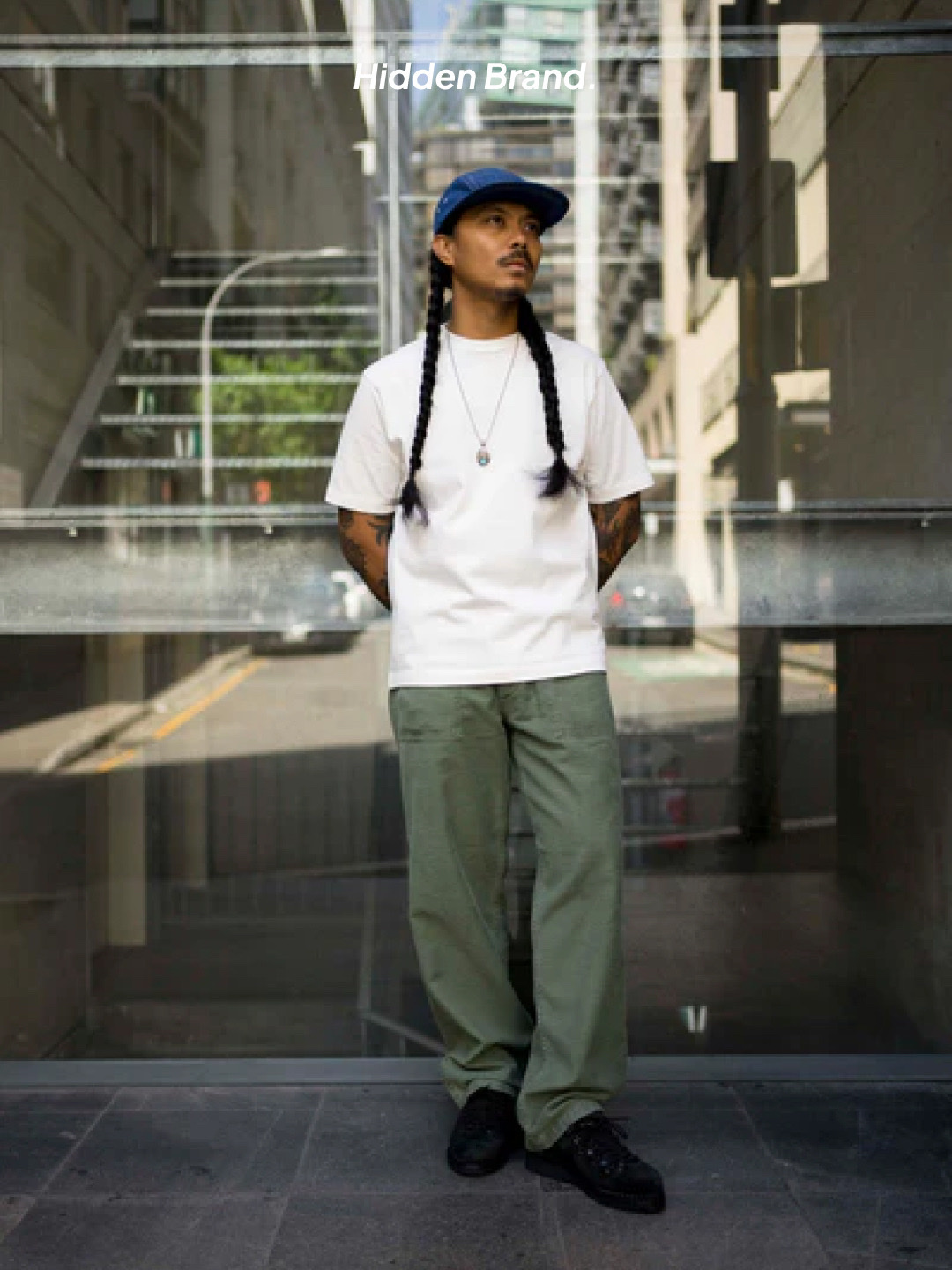 Orslow 5002 US Army Fatigue Pants Green, Orslow 5032 US Army Fatigue Pants Green 착용 스타일 - 7