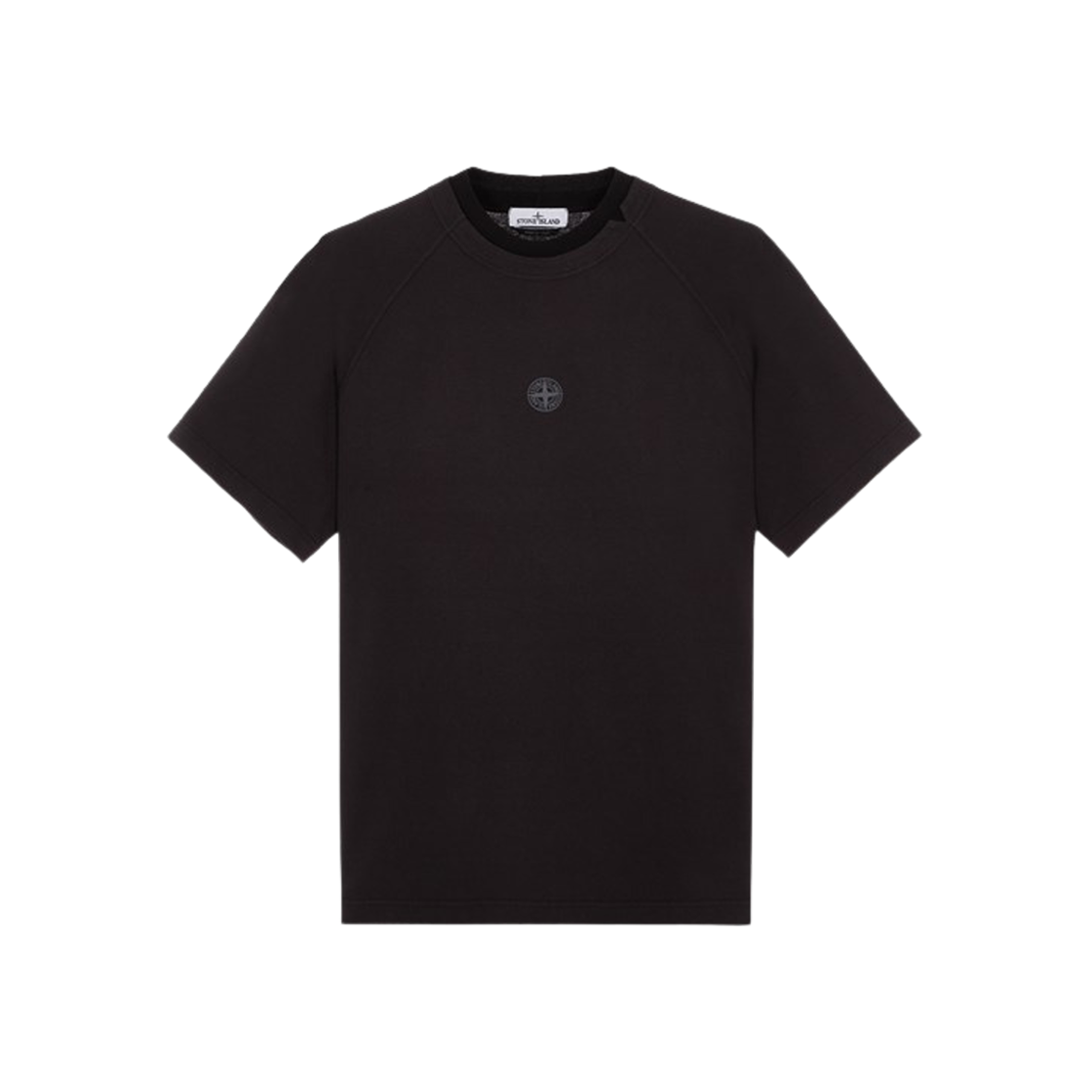 Stone Island 20144 Garment Dyed Short Sleeve T-Shirt Black - 23FW 상세 이미지 1