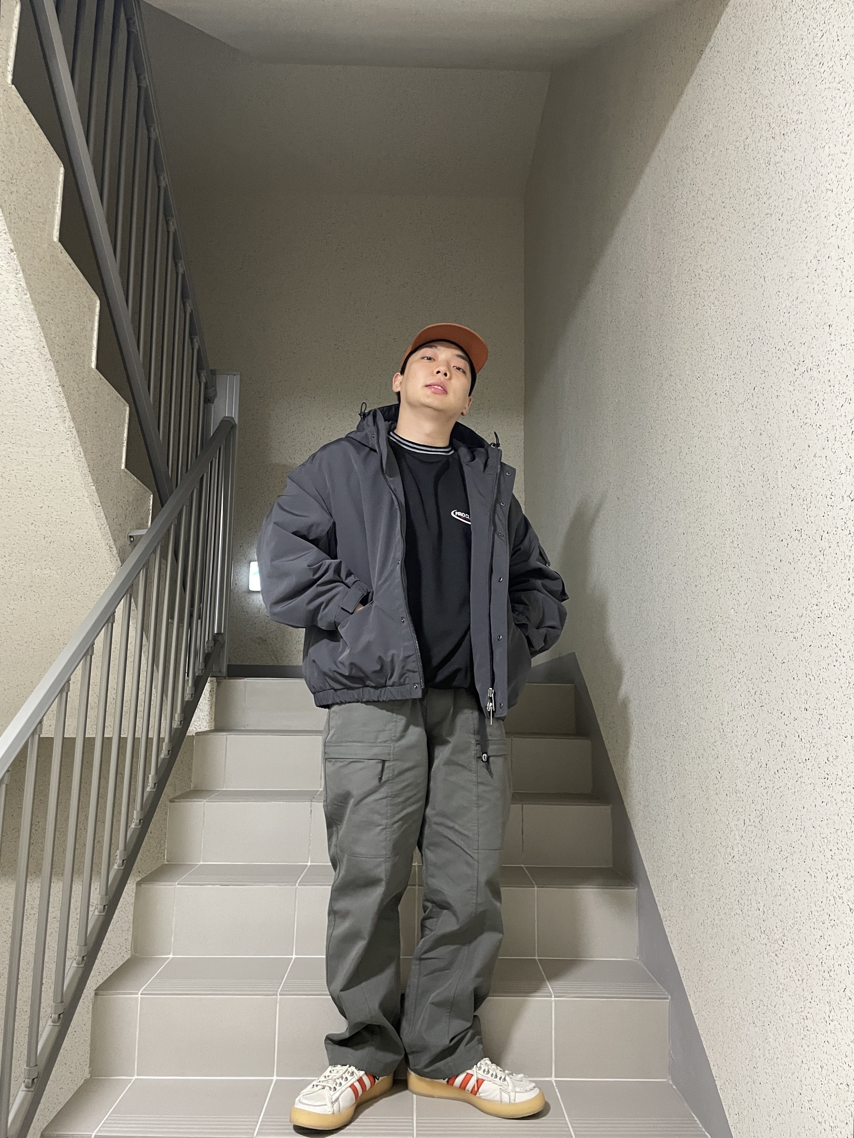 Adidas x Song for the Mute Campus 80s Bliss Core Black 착용 스타일 - 4