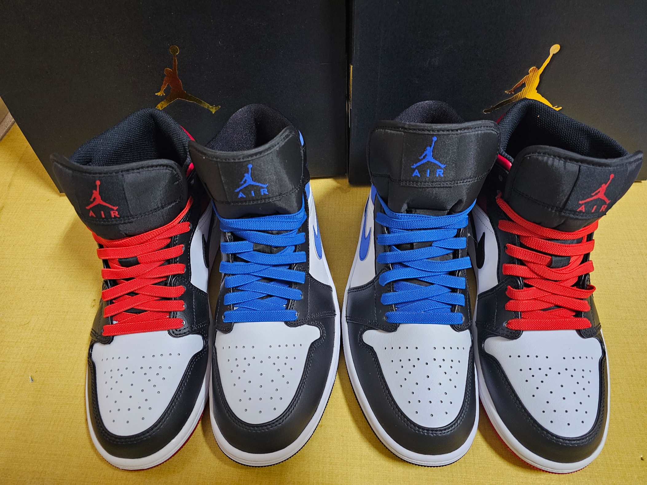 Jordan 1 Mid Racer Blue 착용 스타일